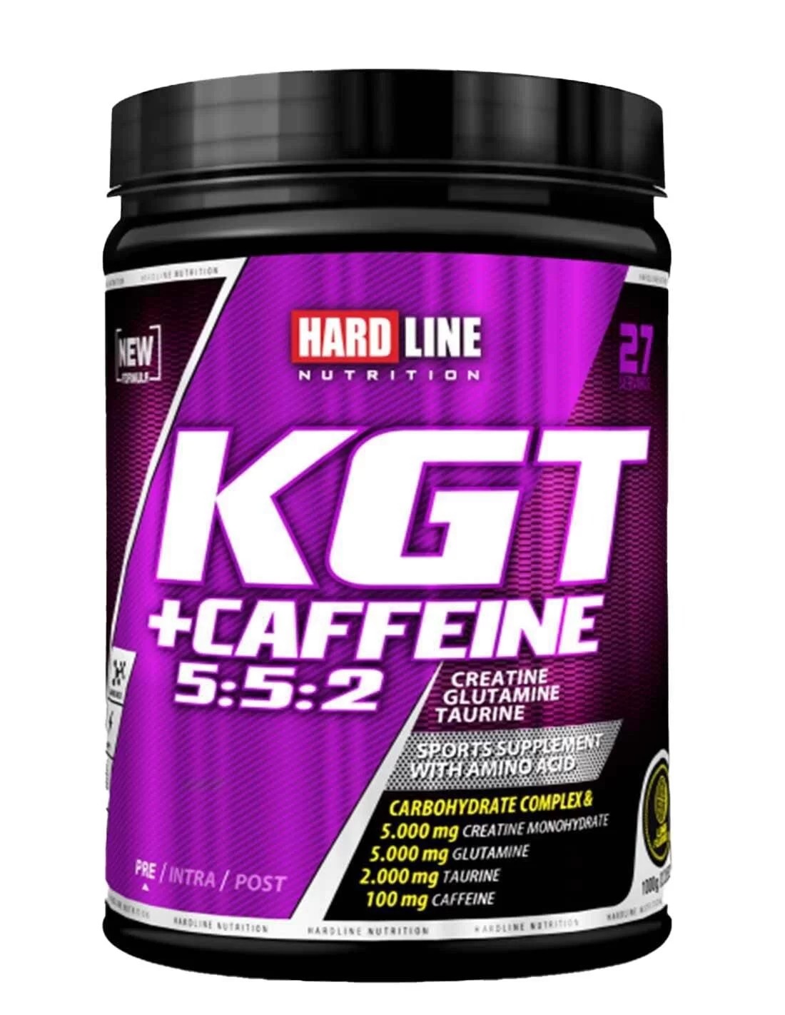 Hardline KGT - Kreatin, Glutamin, Taurin - 1000gr