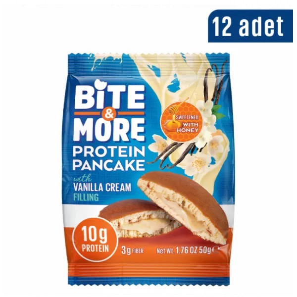 BİTE MORE PROTEİN PANCAKE (50 GR) - 12 ADET