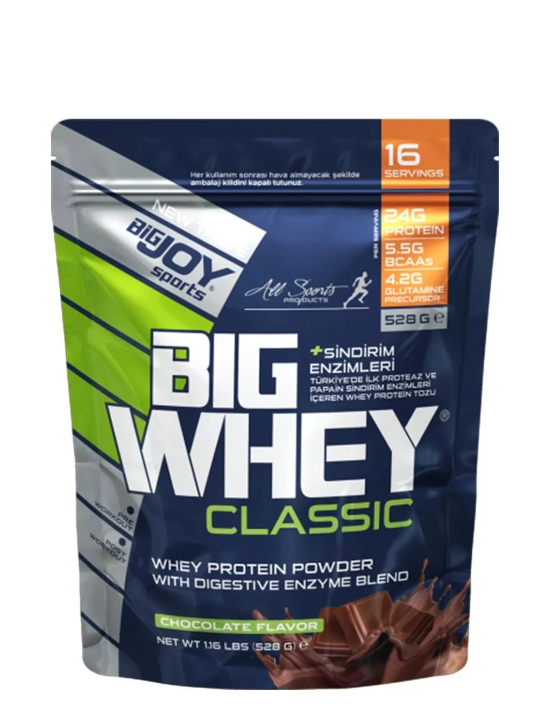 BigJoy Doypack Big Whey Classic 528gr