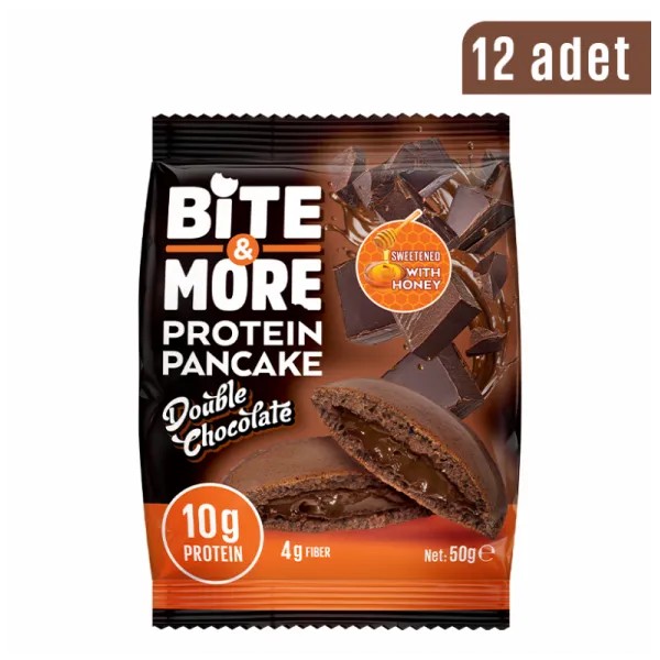 BİTE MORE PROTEİN PANCAKE (50 GR) - 12 ADET