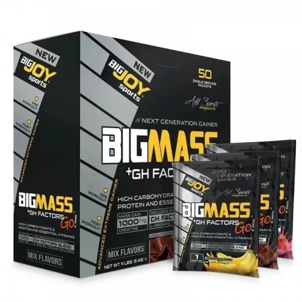 BİG JOY BİG MASS +GH FACTORS GO 5000 GR - 50 PAKET