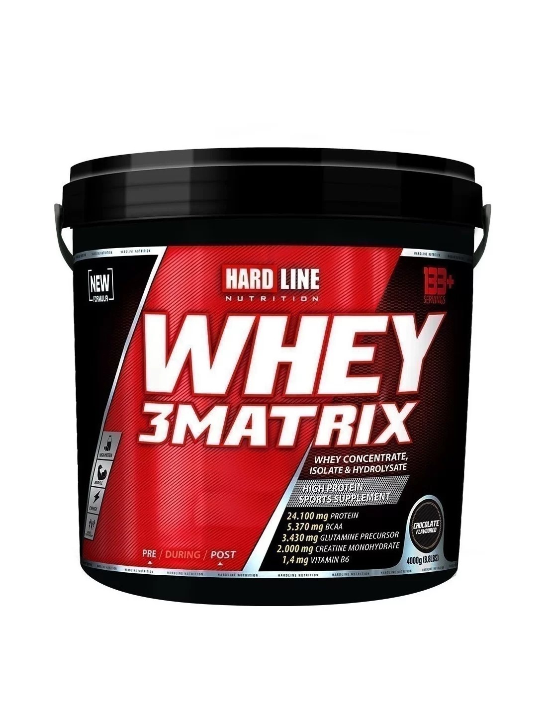 Hardline Whey 3Matrix 4000gr