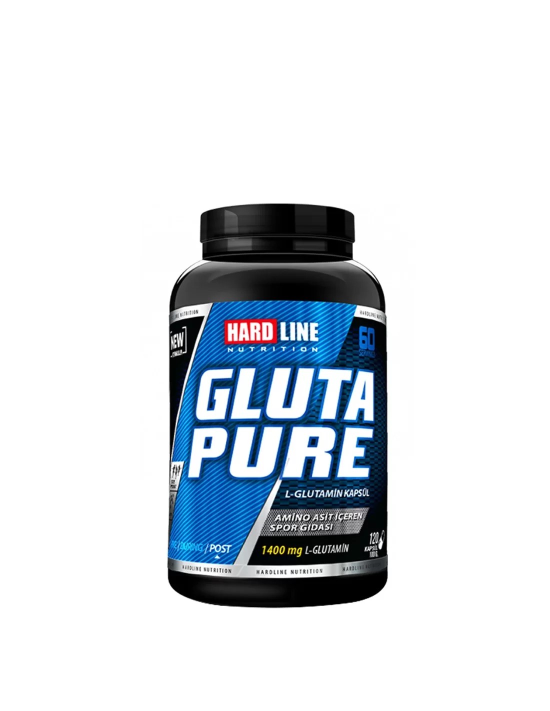 Hardline Glutapure 120 Kapsül