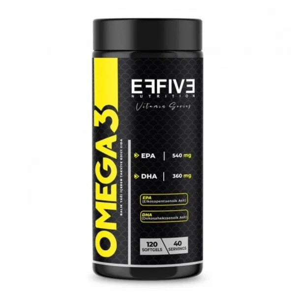 EFFİVE OMEGA-3 - 120 SOFTJEL