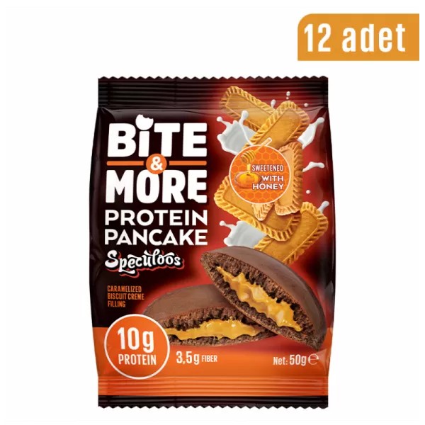 BİTE MORE PROTEİN PANCAKE (50 GR) - 12 ADET