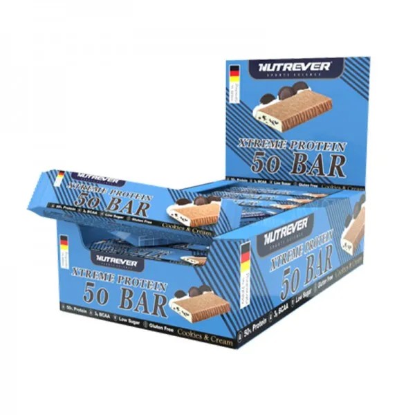 NUTREVER XTREME PROTEİN BAR(50 GR) - 24 ADET