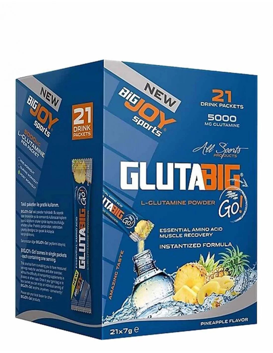 BigJoy GlutaBig Go! Glutamin 21 Paket