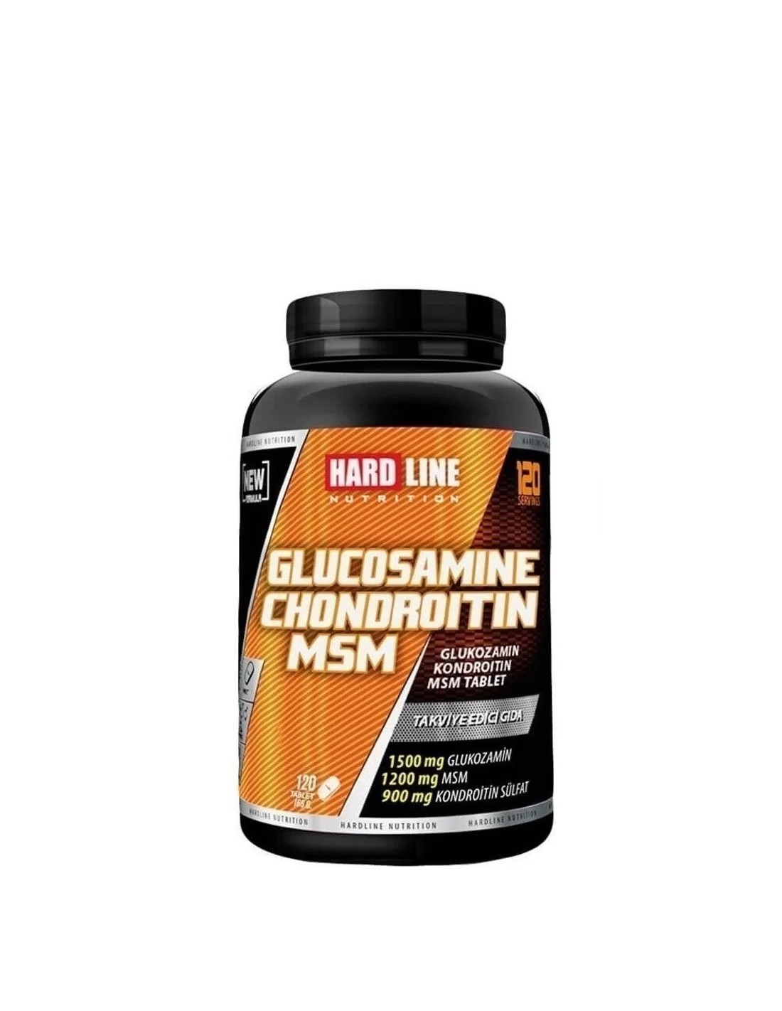 Hardline Glucosamine Chondroitin Msm 120 Tablet