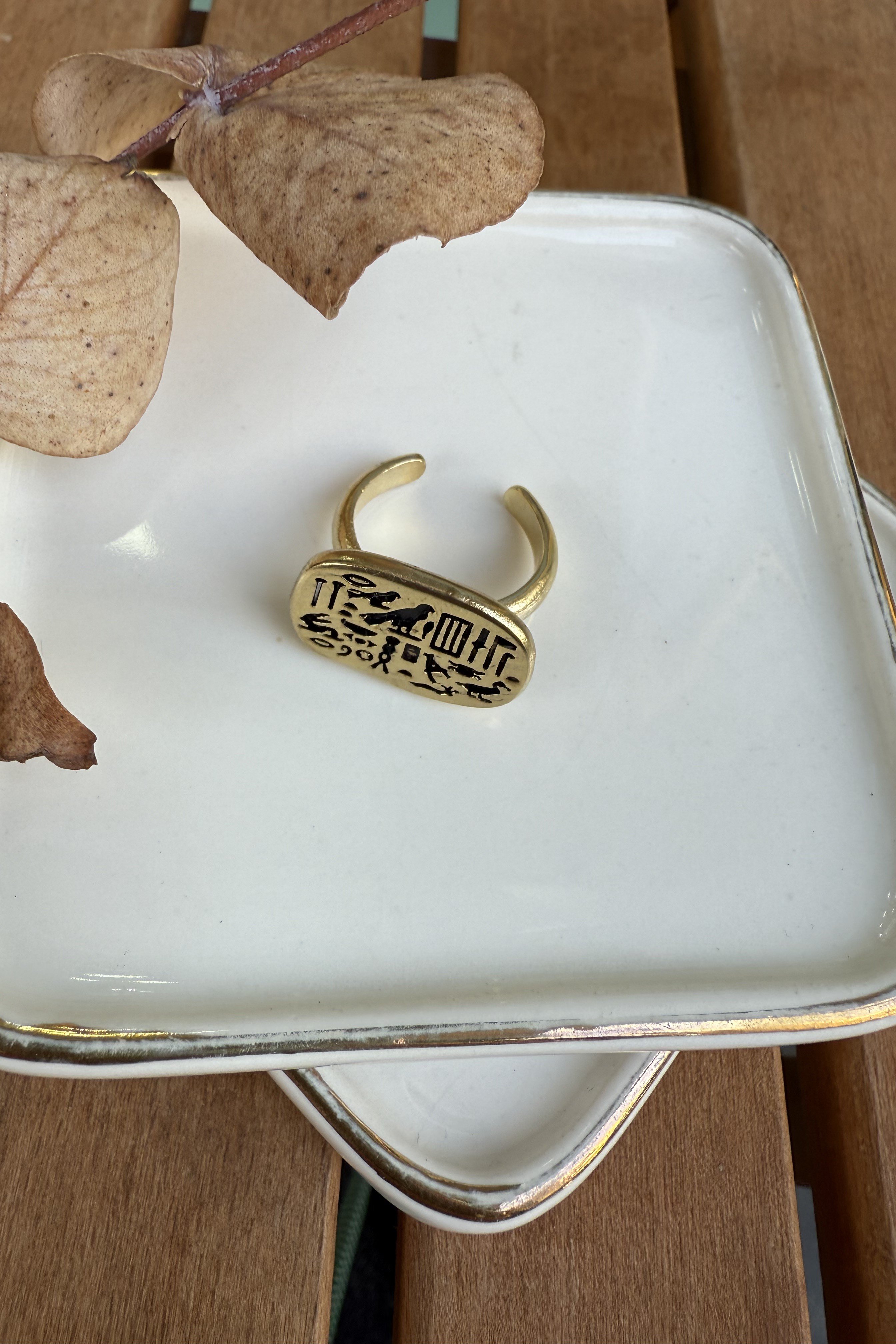 Bronz Antik Yüzük