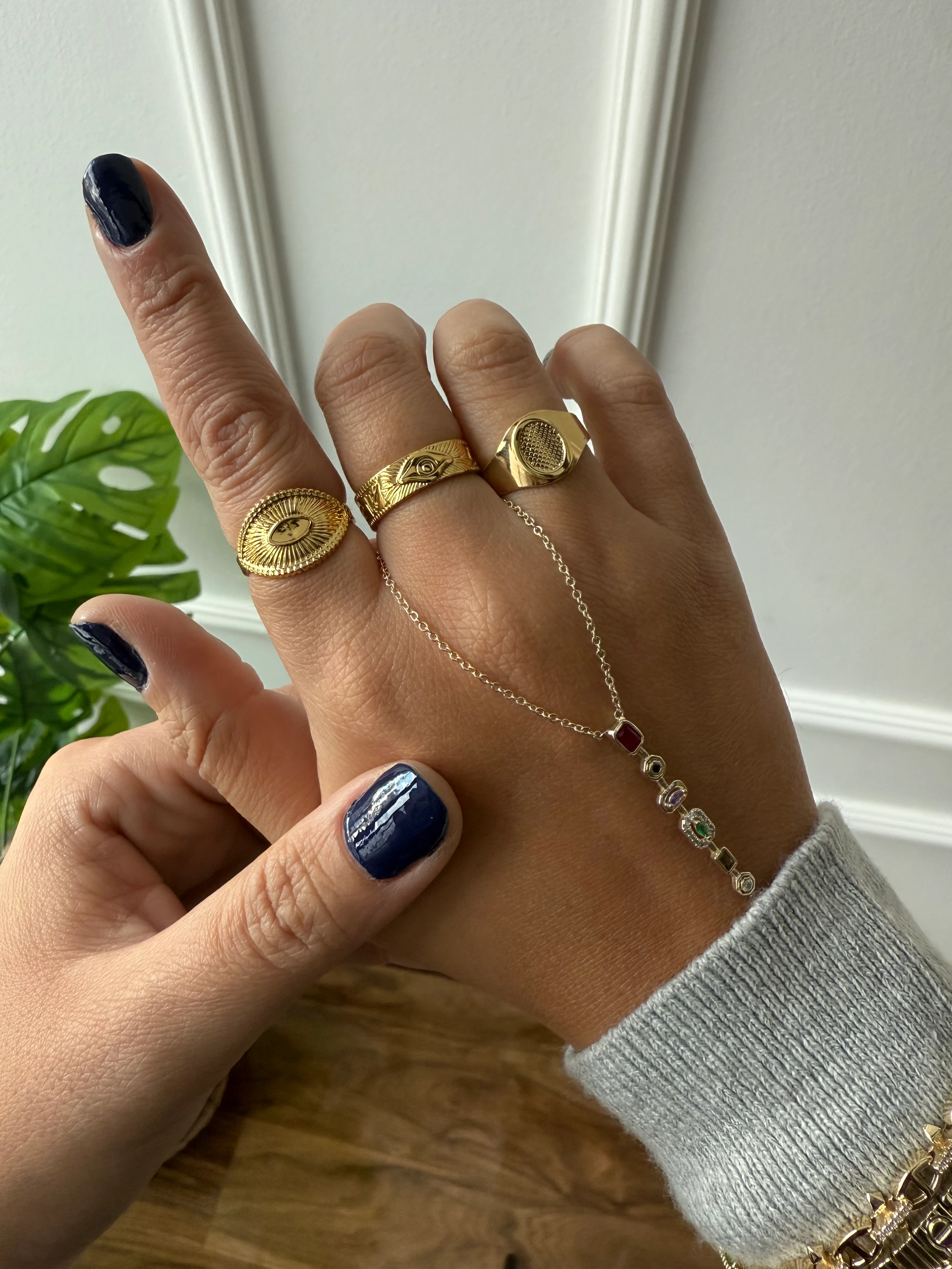 Çelik Vintage Serisi Yüzük