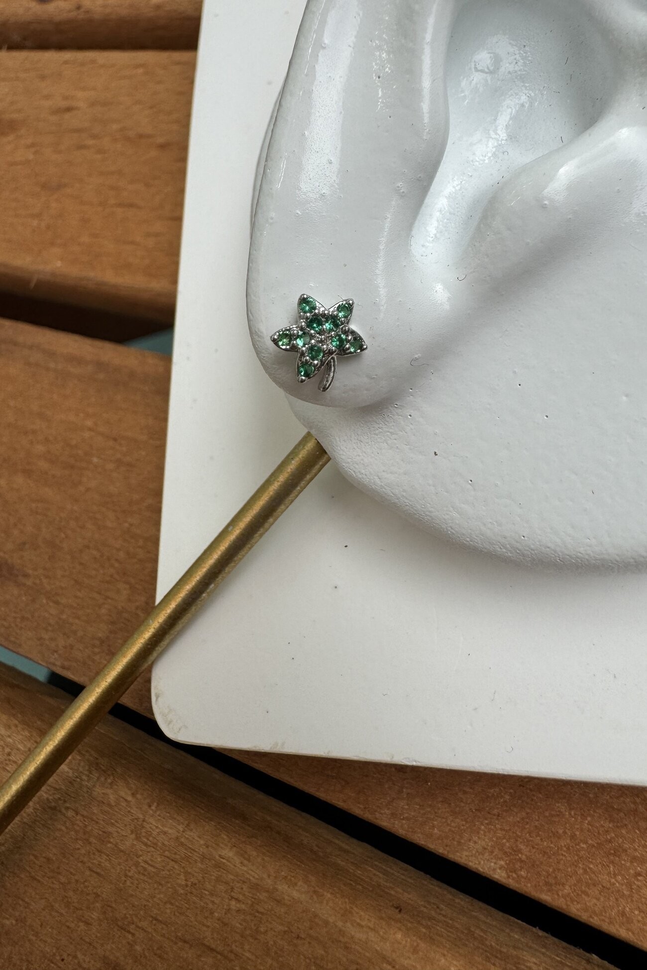 Cerrahi Çelik Piercing Silver