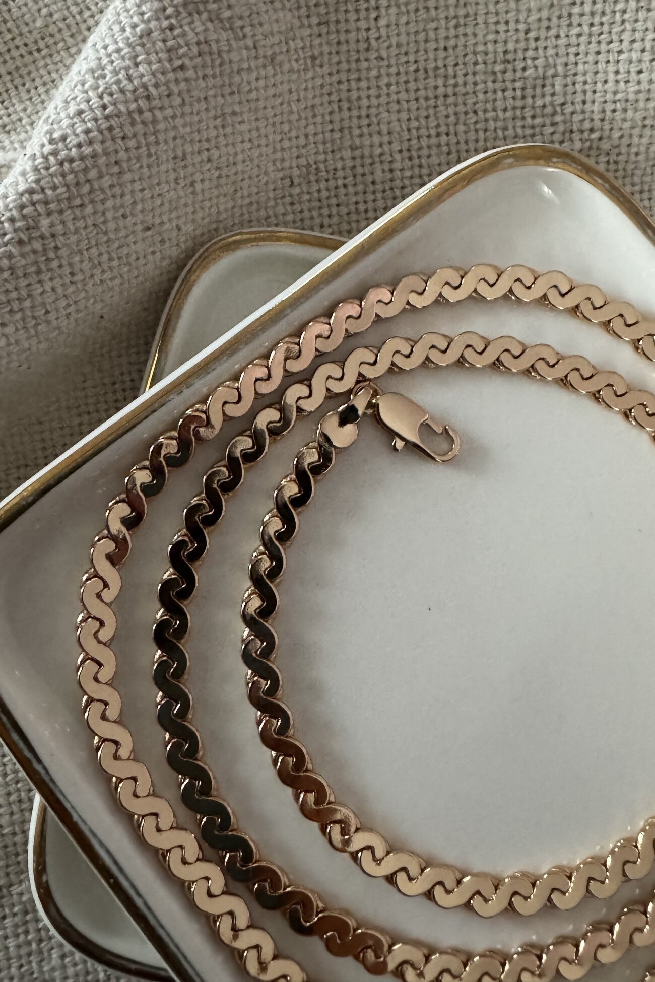 Özel Seri Örgü Kolye 60cm