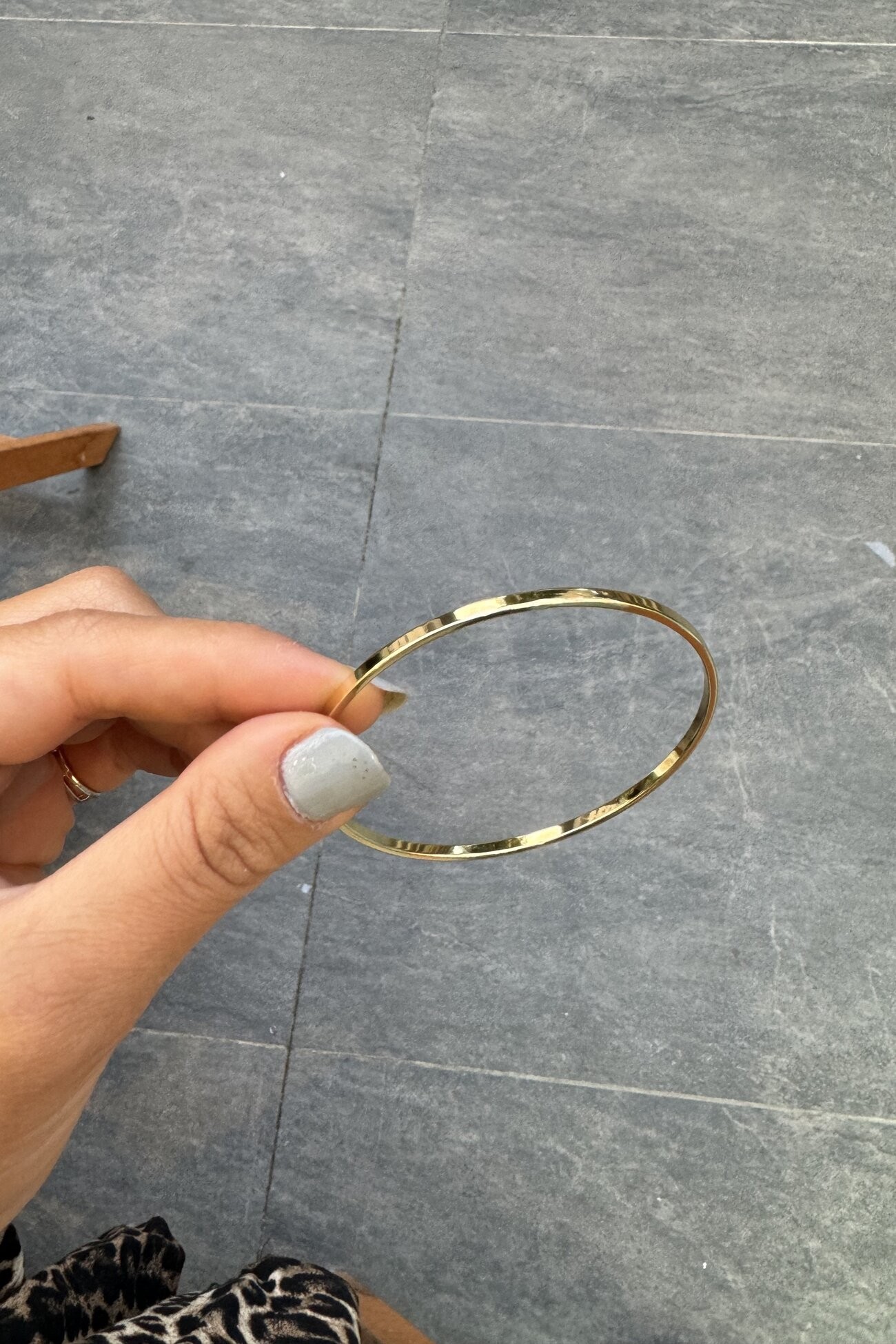 Özel Seri İnce Ajda Bilezik 60 mm