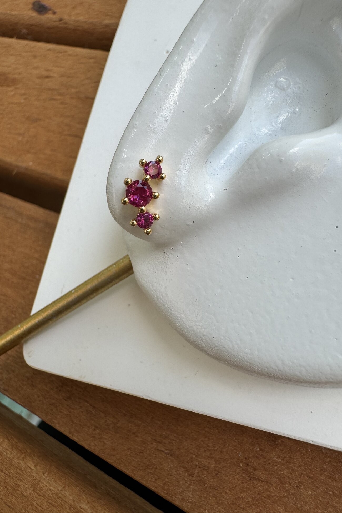 Cerrahi Çelik Piercing Gold