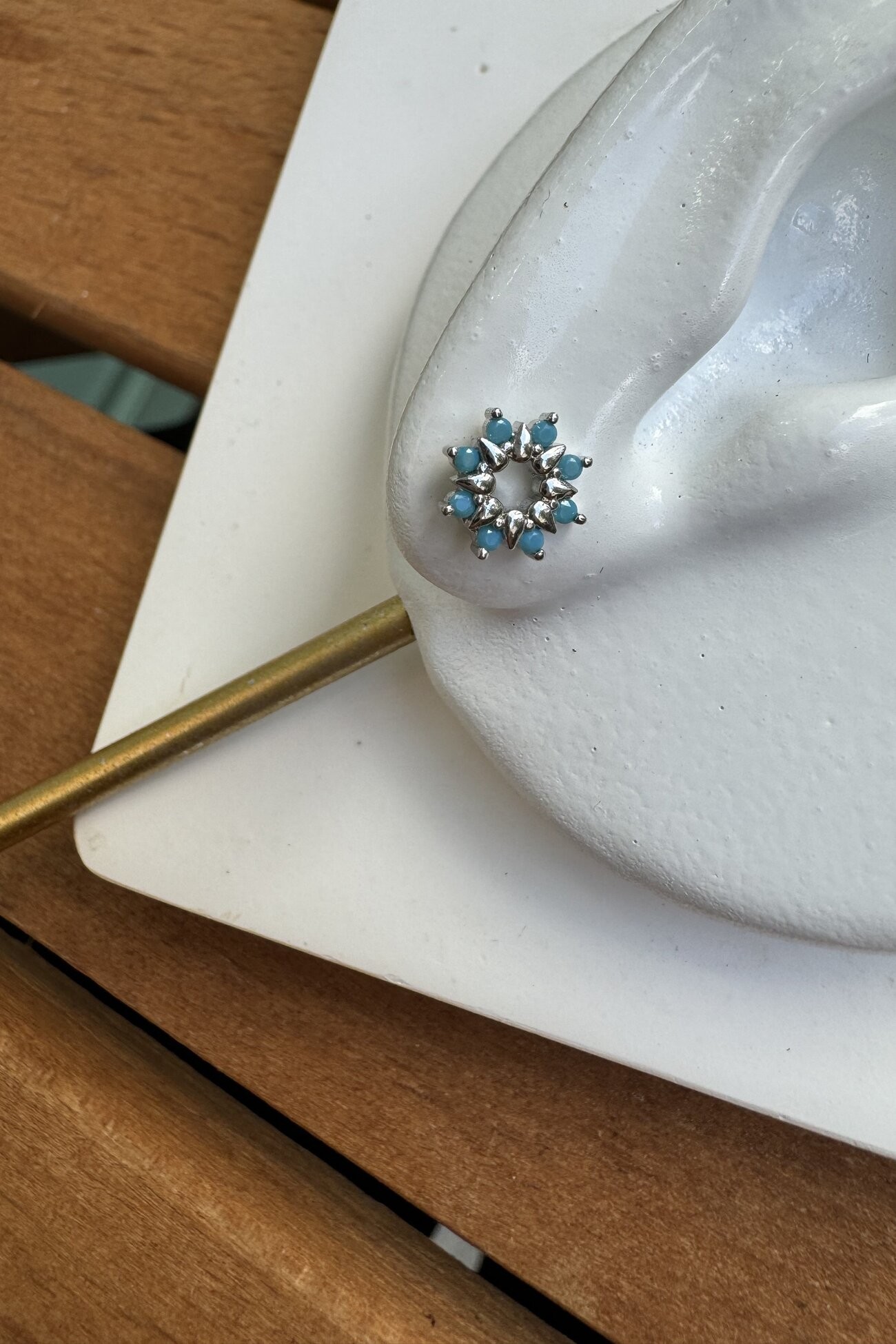 Cerrahi Çelik Piercing Silver