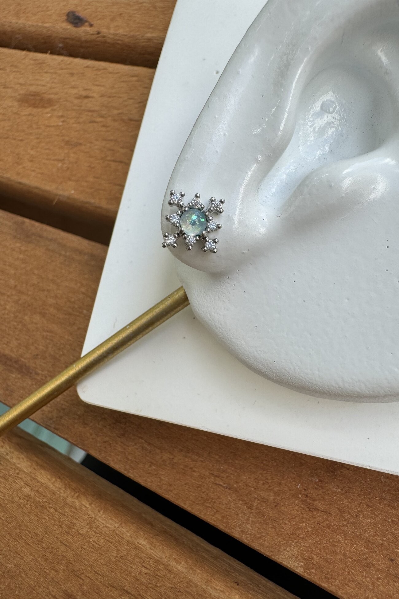 Cerrahi Çelik Piercing Silver