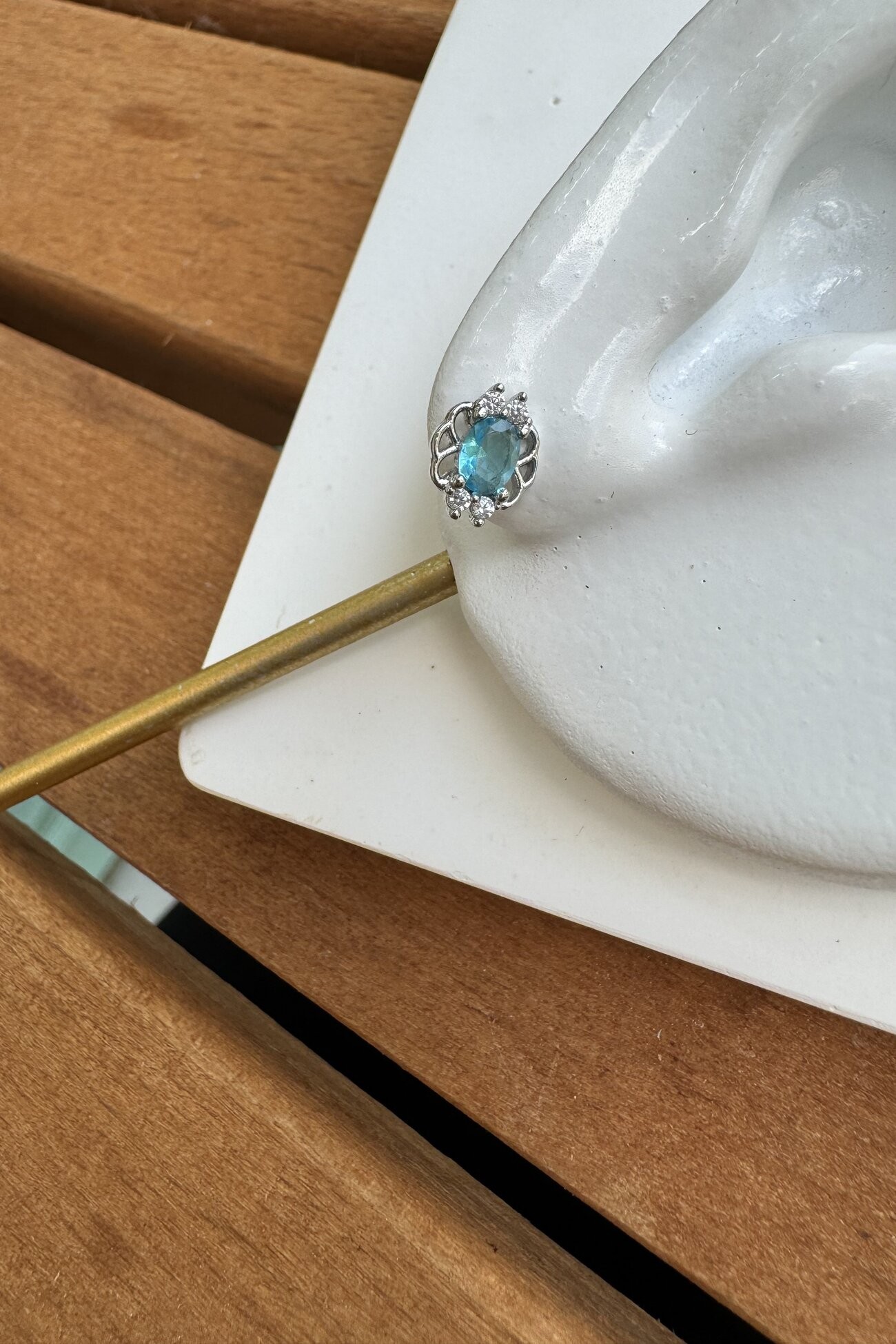 Cerrahi Çelik Piercing Silver
