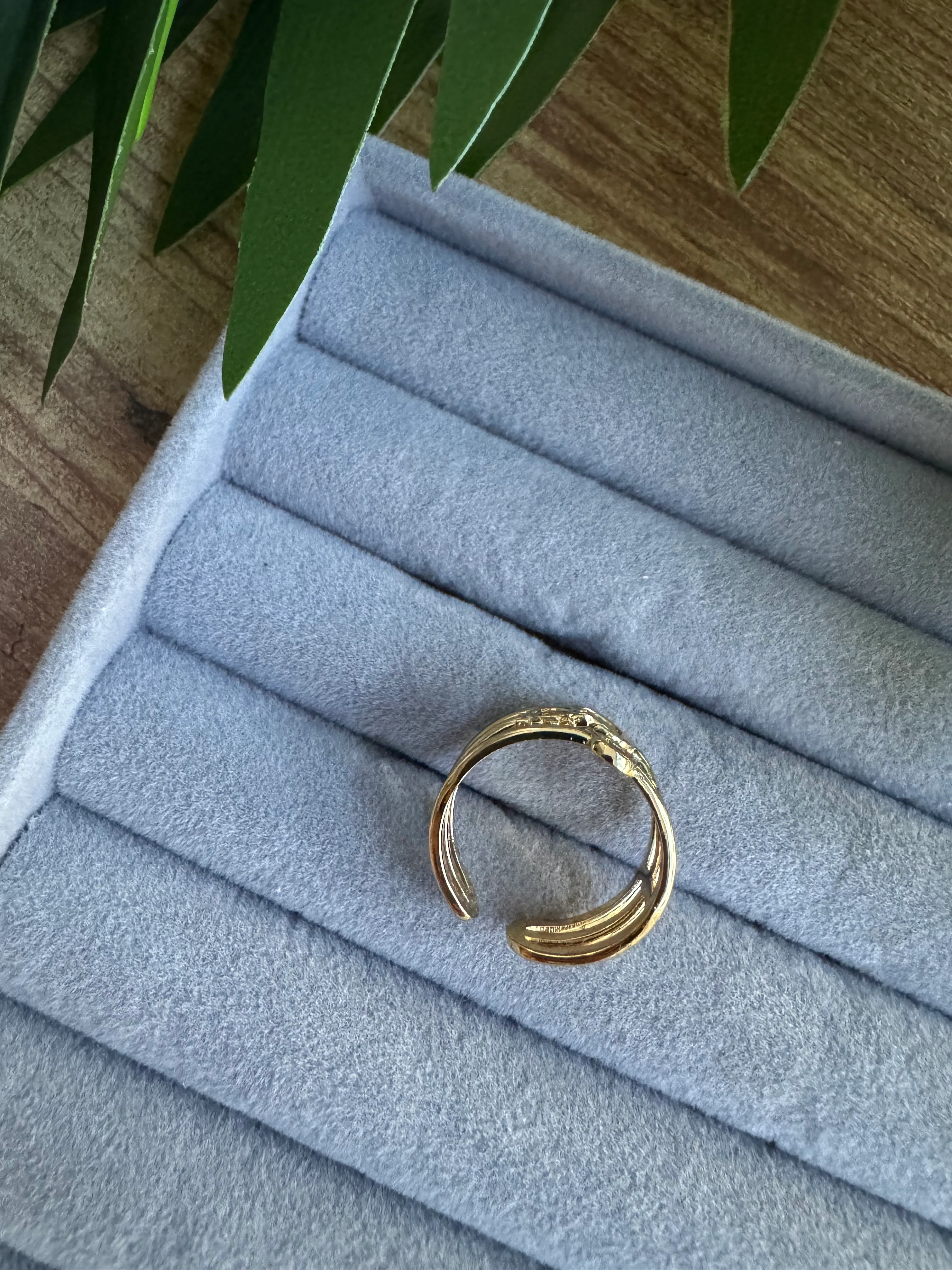 Çelik Vintage Serisi Yüzük