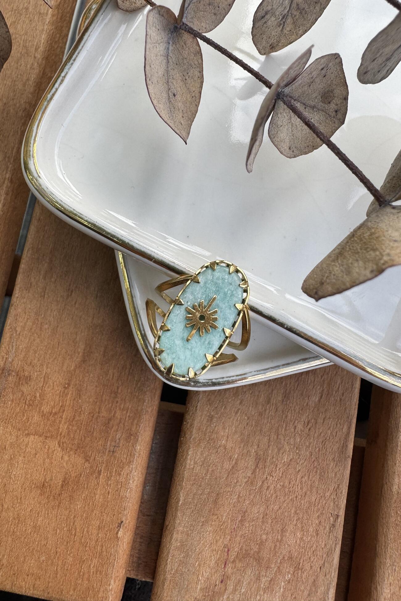 Çelik Etnik Serisi Yüzük