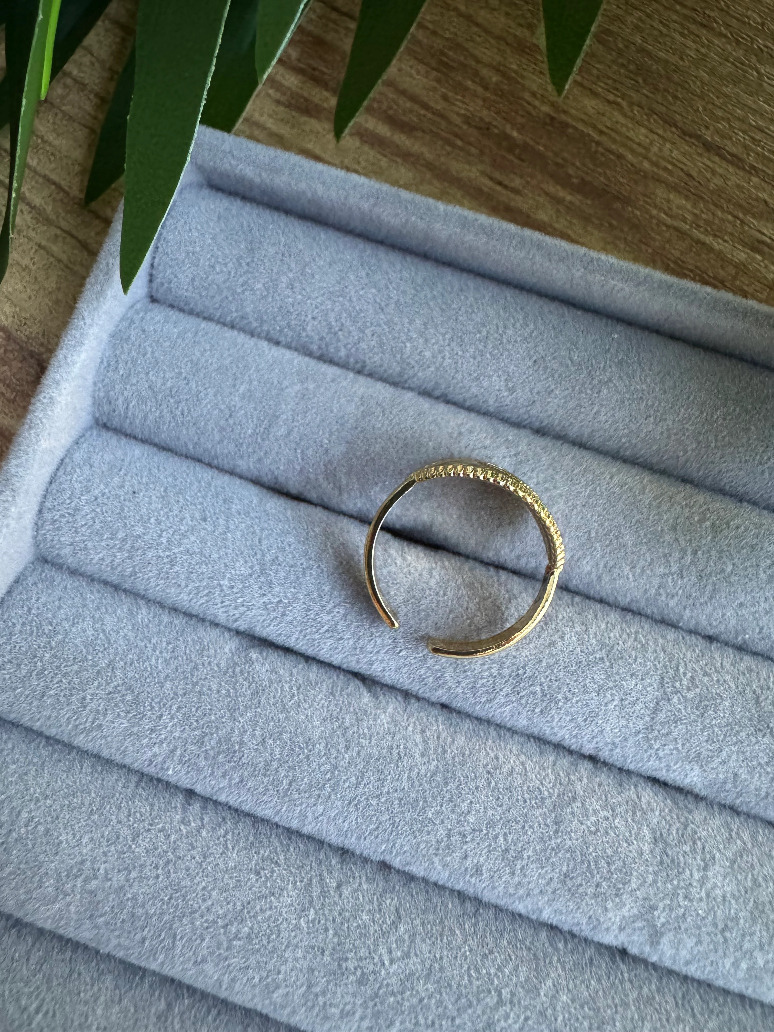 Çelik Vintage Serisi Yüzük