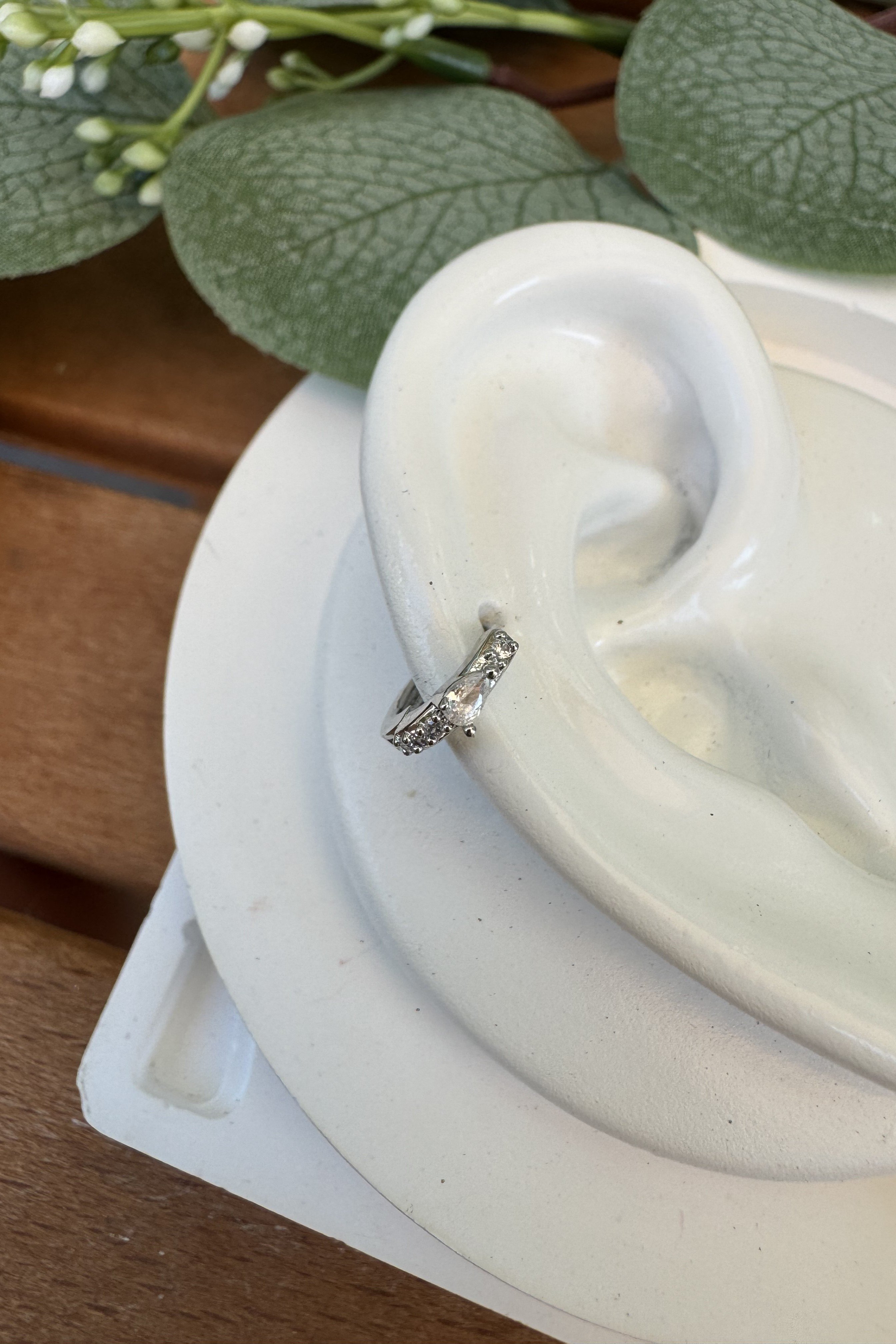 Cerrahi Çelik Halka Piercing Silver