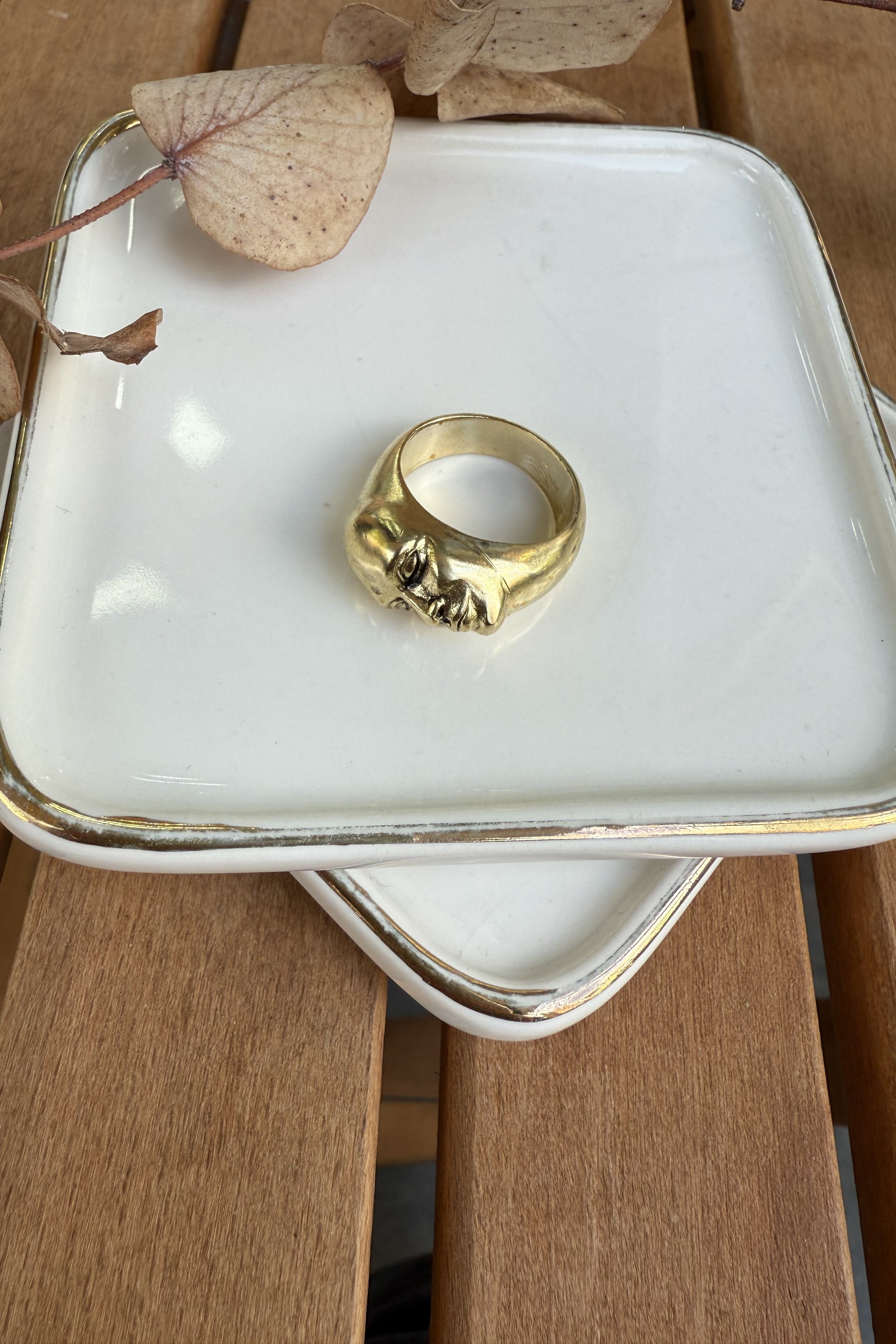 Bronz Antik Yüzük
