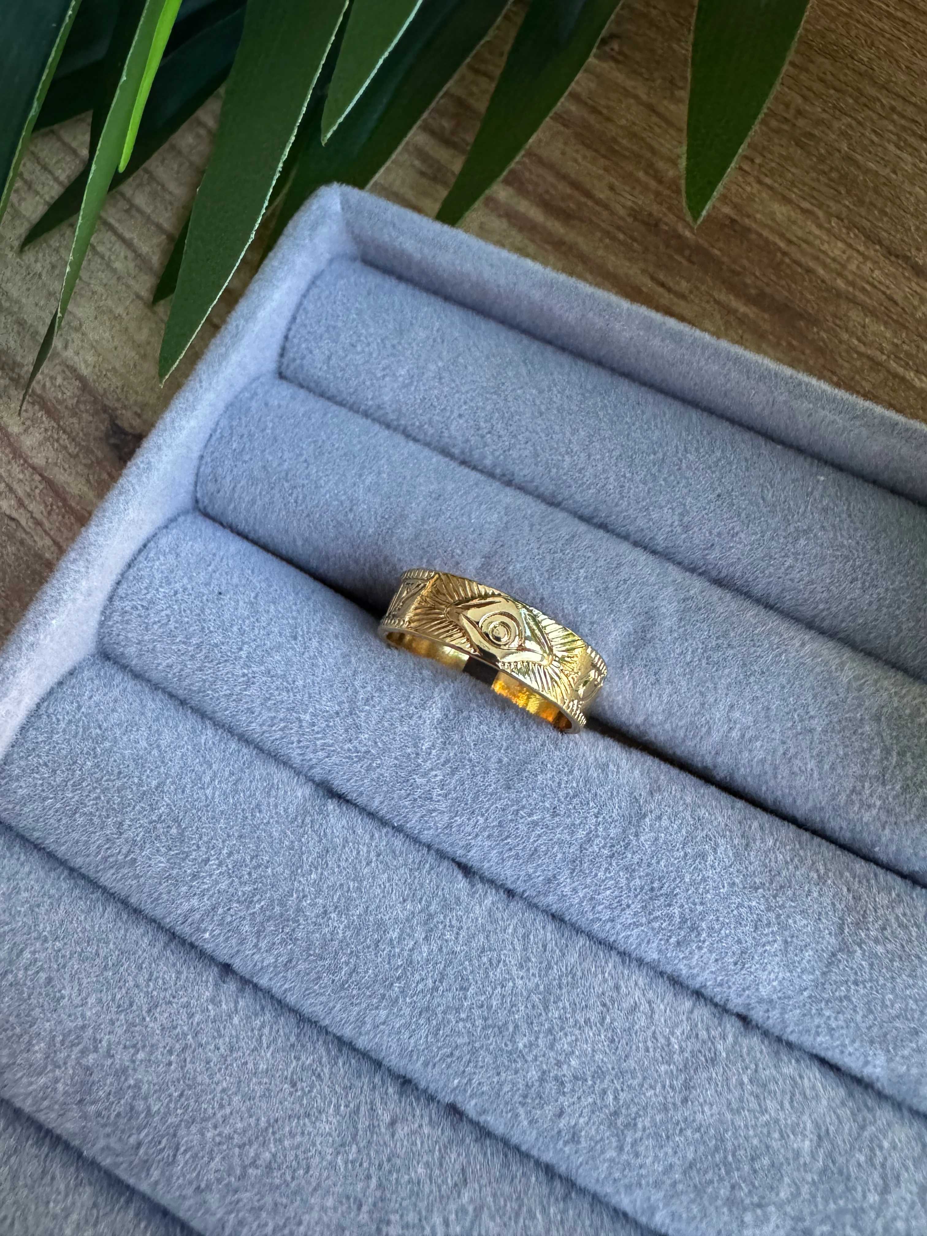 Çelik Vintage Serisi Yüzük