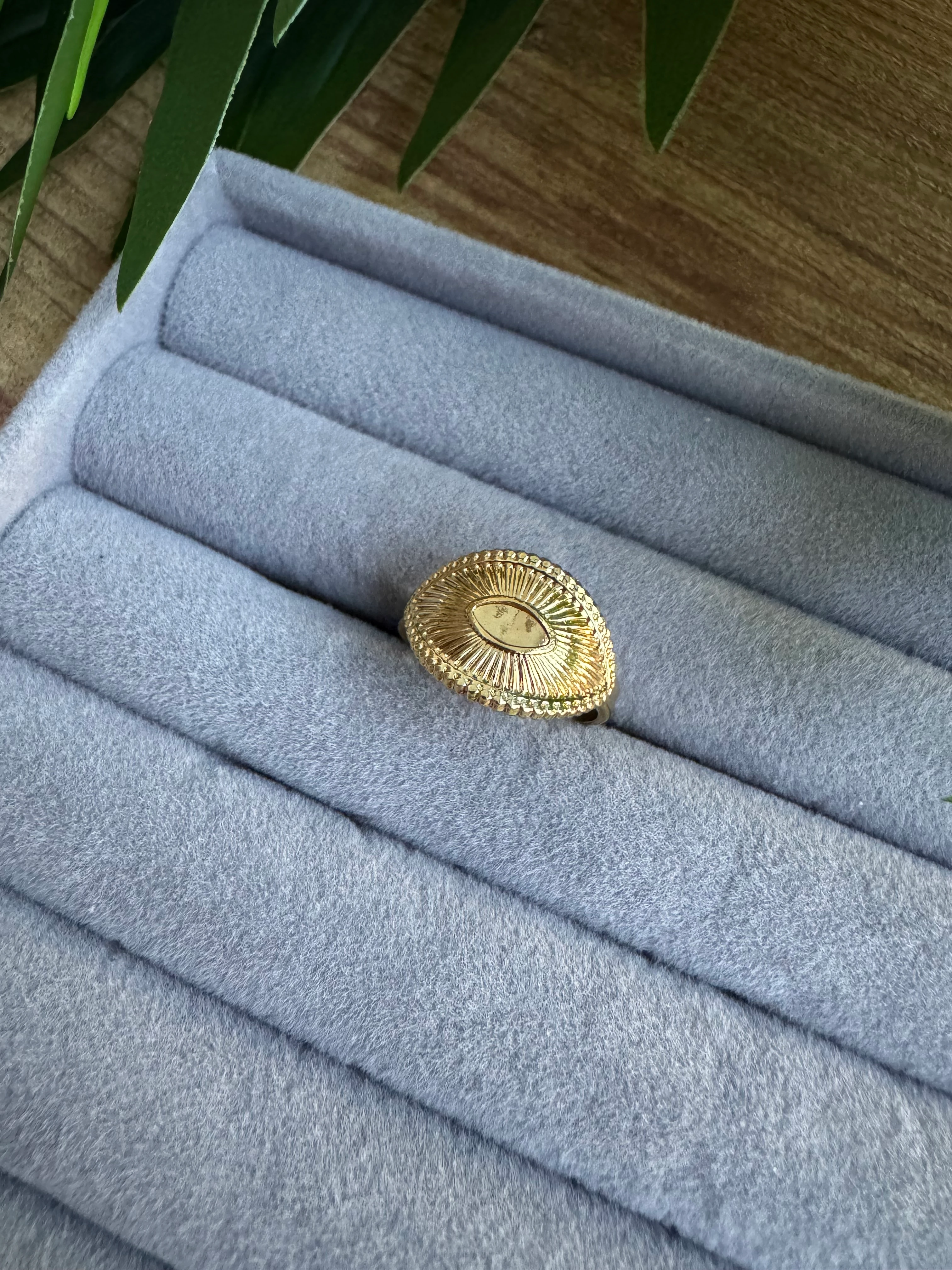 Çelik Vintage Serisi Yüzük