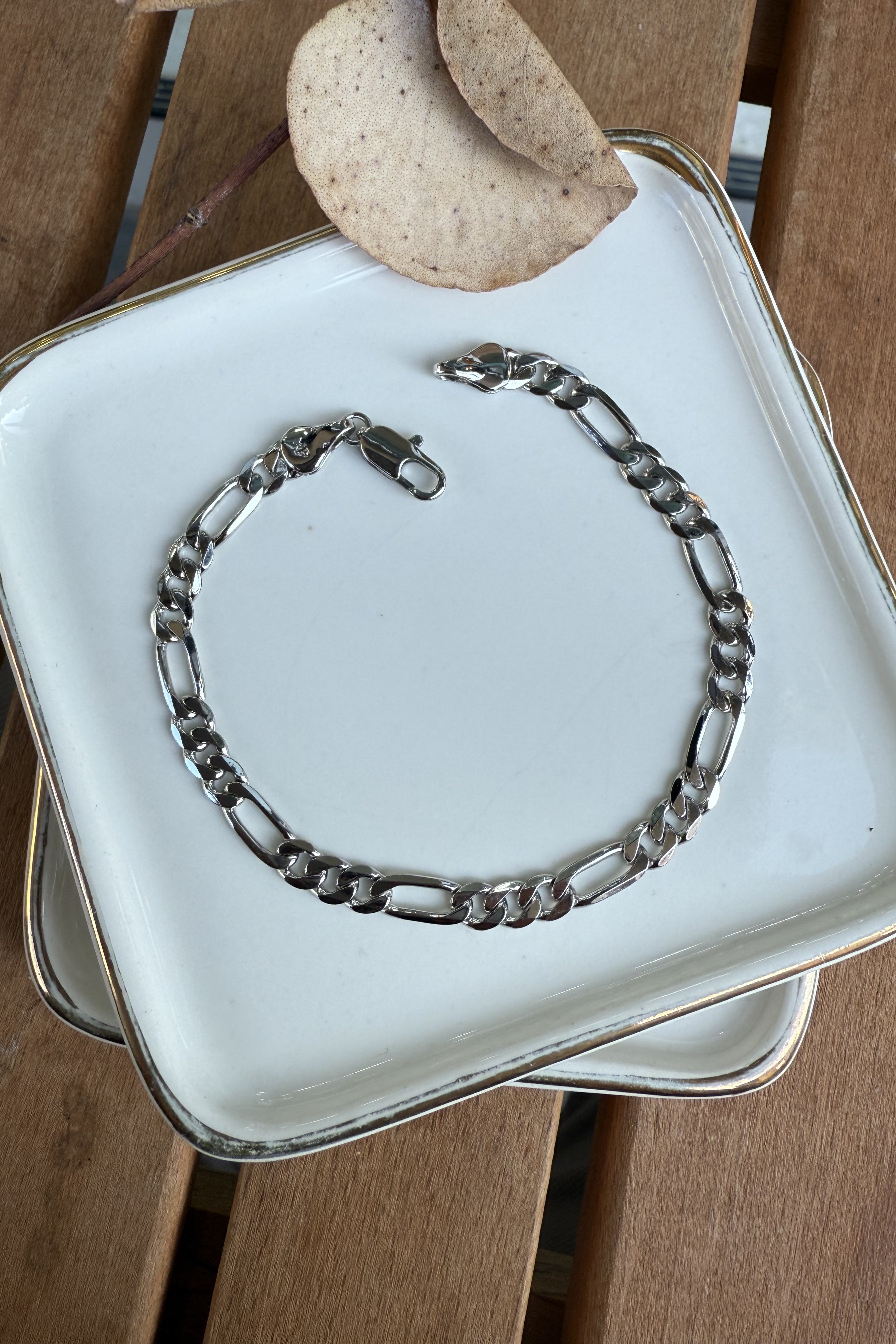Özel Seri Vintage Zincir Bileklik (Unisex) 19cm