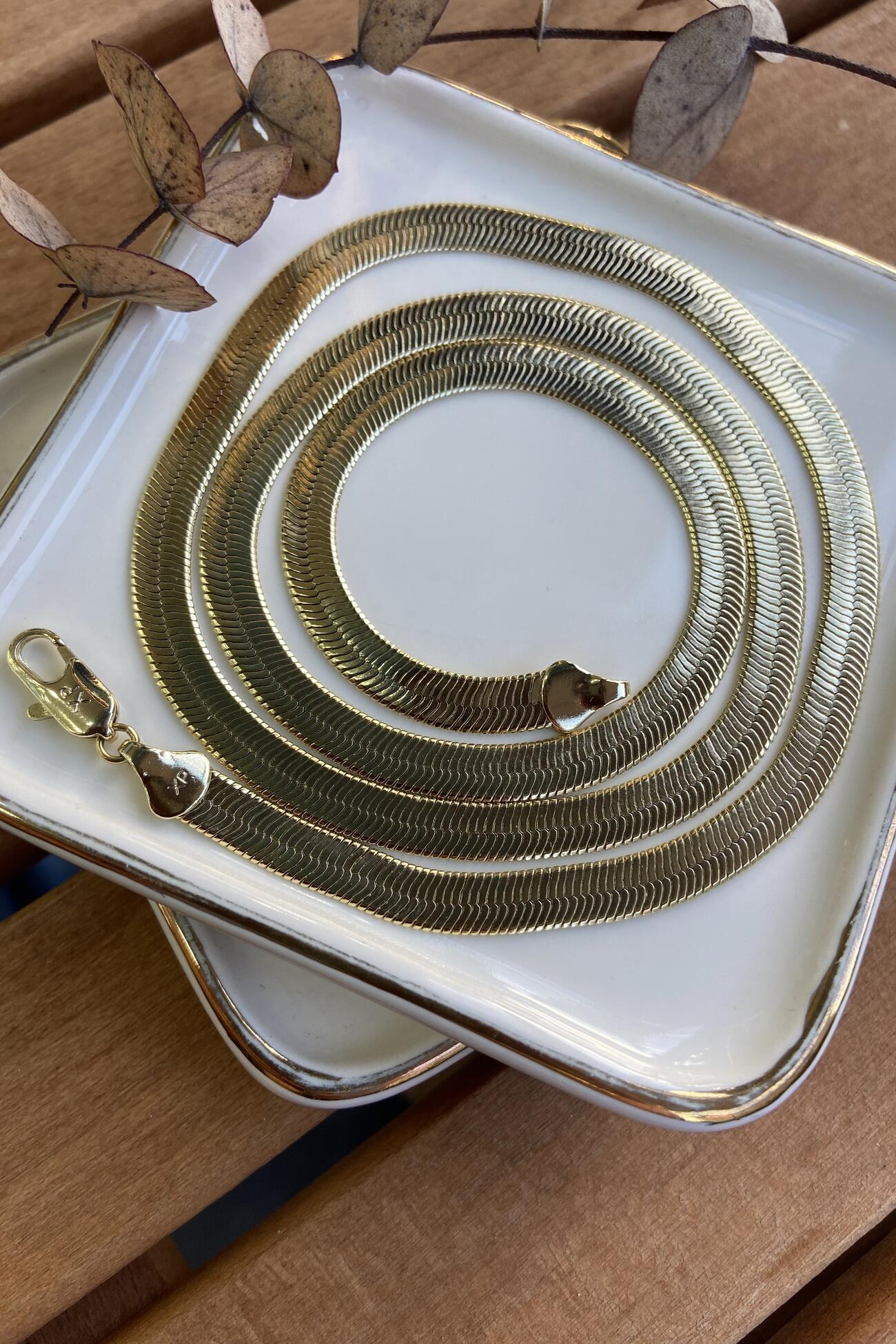 Özel Seri İtalyan Zincir Kolye 60cm