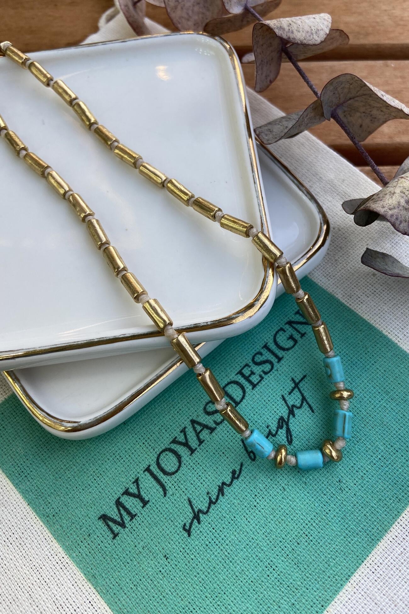 Bronz Kolye 55 cm
