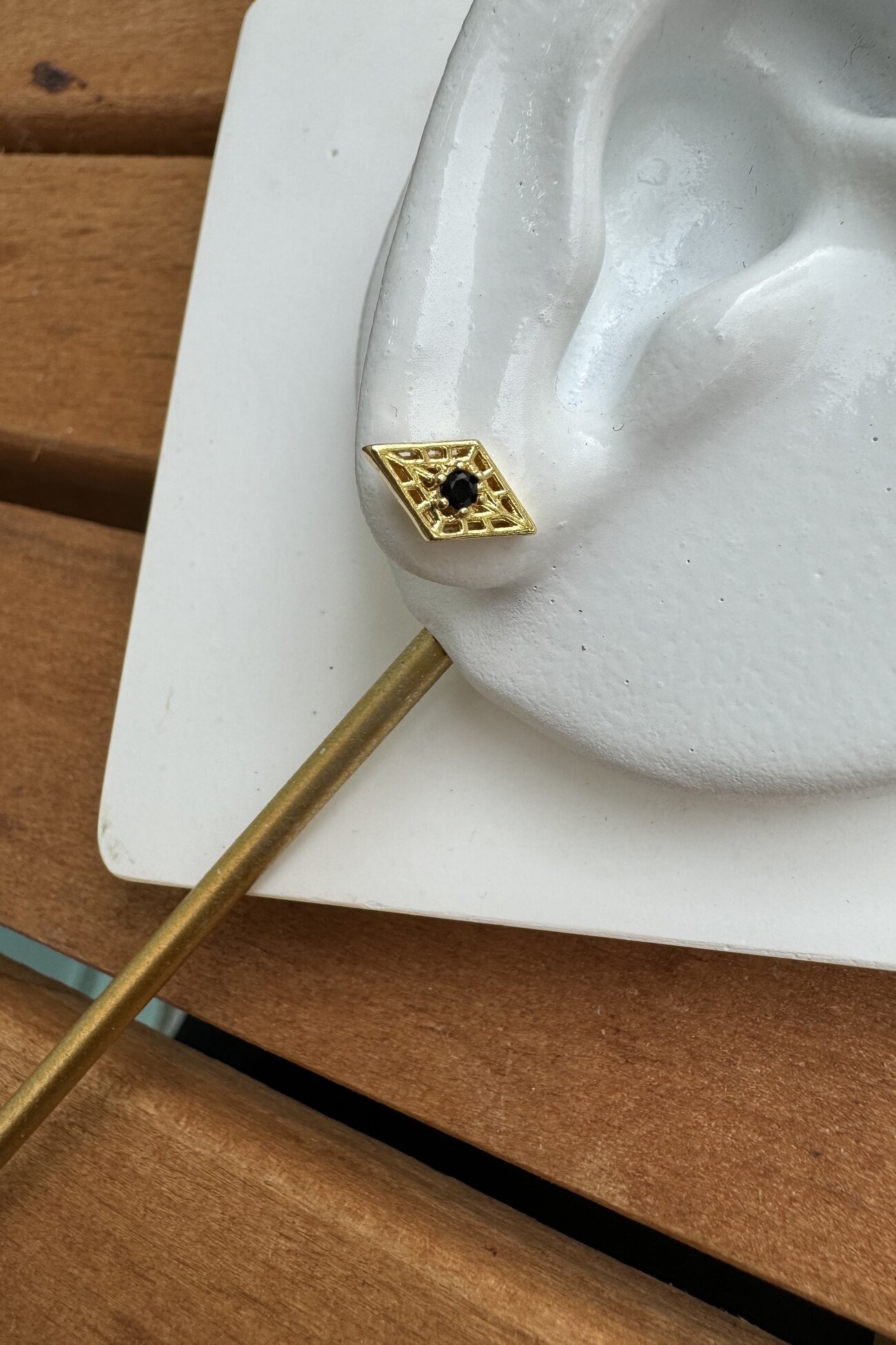 Cerrahi Çelik Piercing Gold