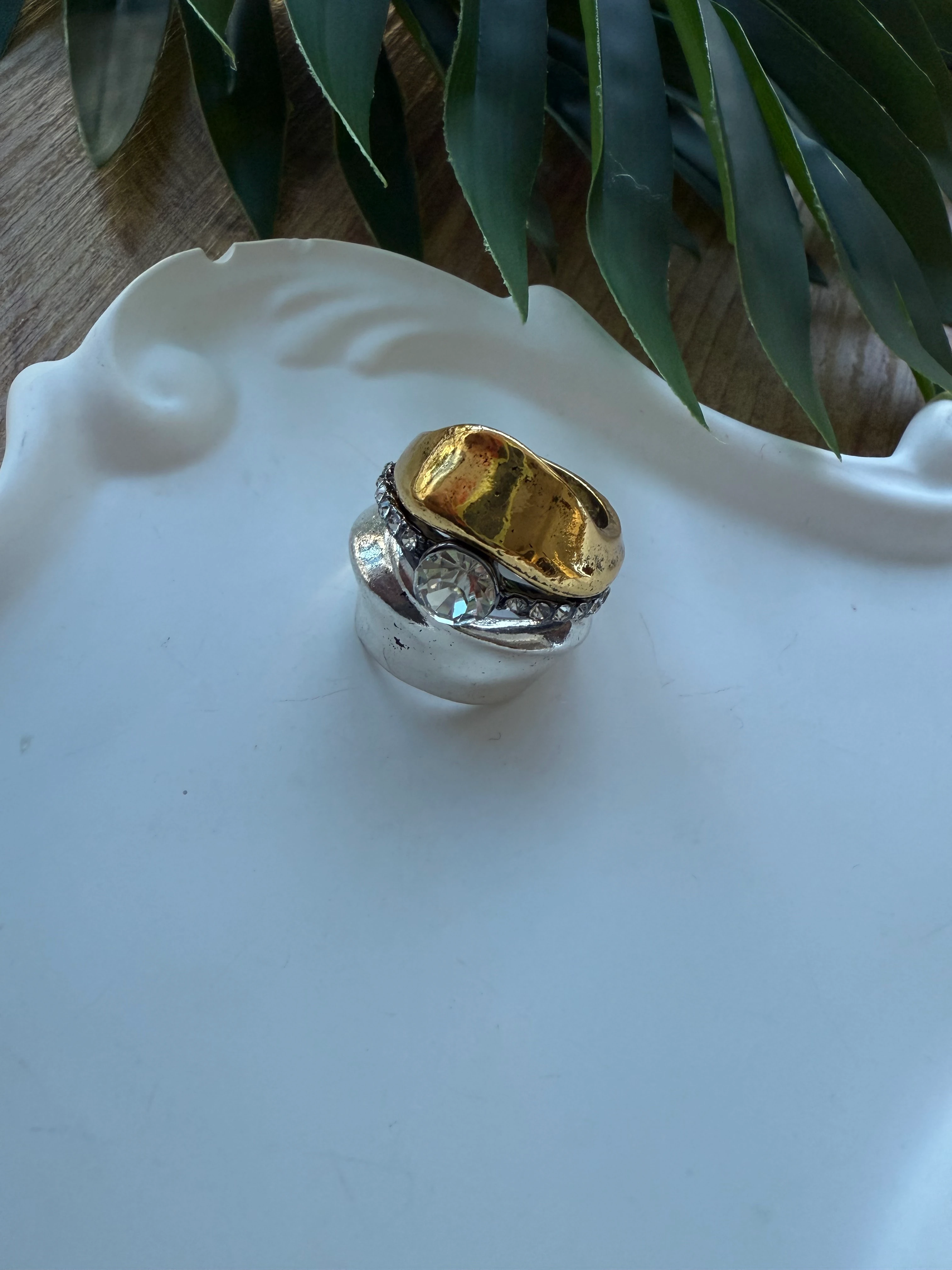 ZR Model İkili Eskitme Yüzük (No:18)