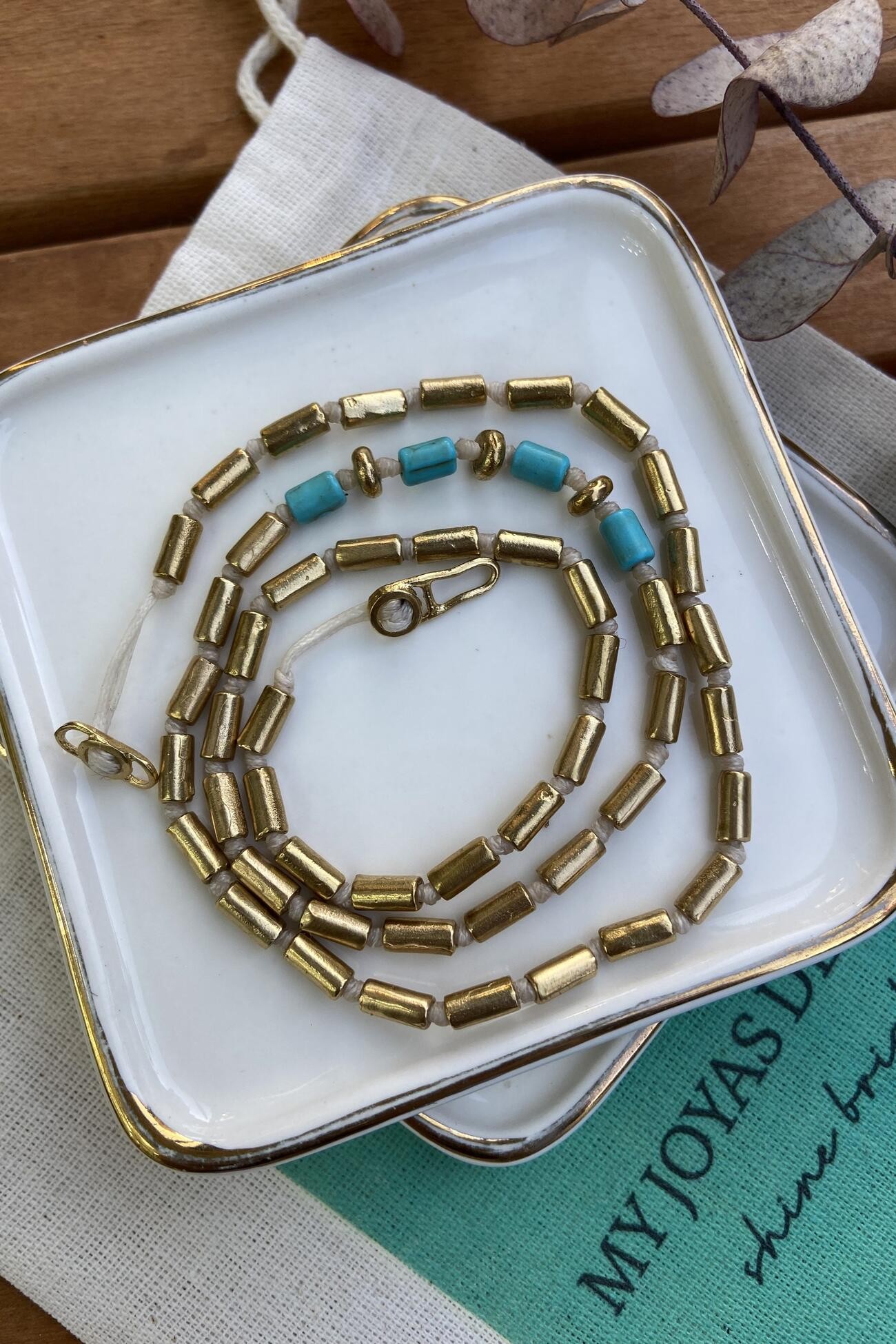Bronz Kolye 55 cm
