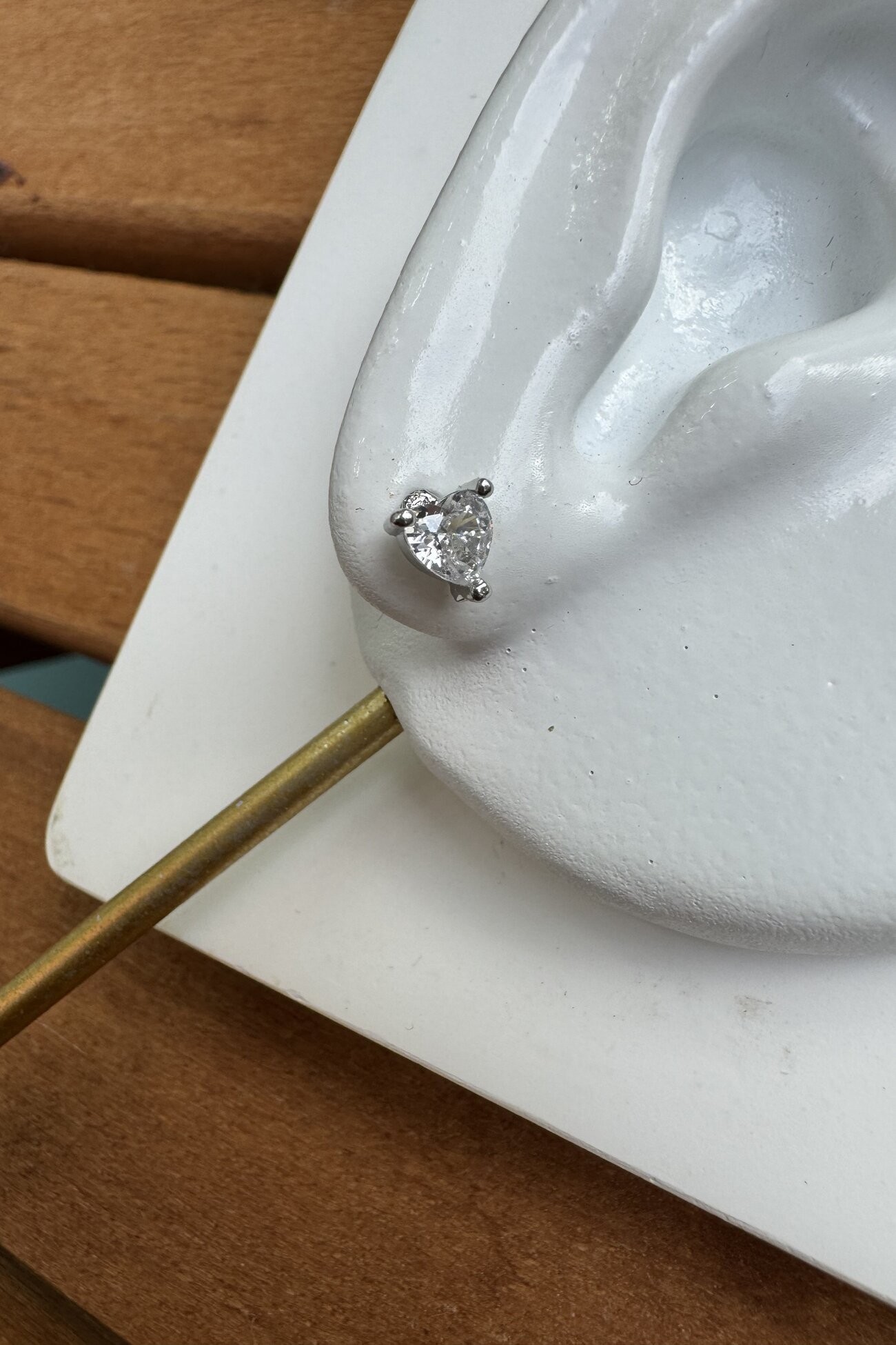 Cerrahi Çelik Piercing Silver