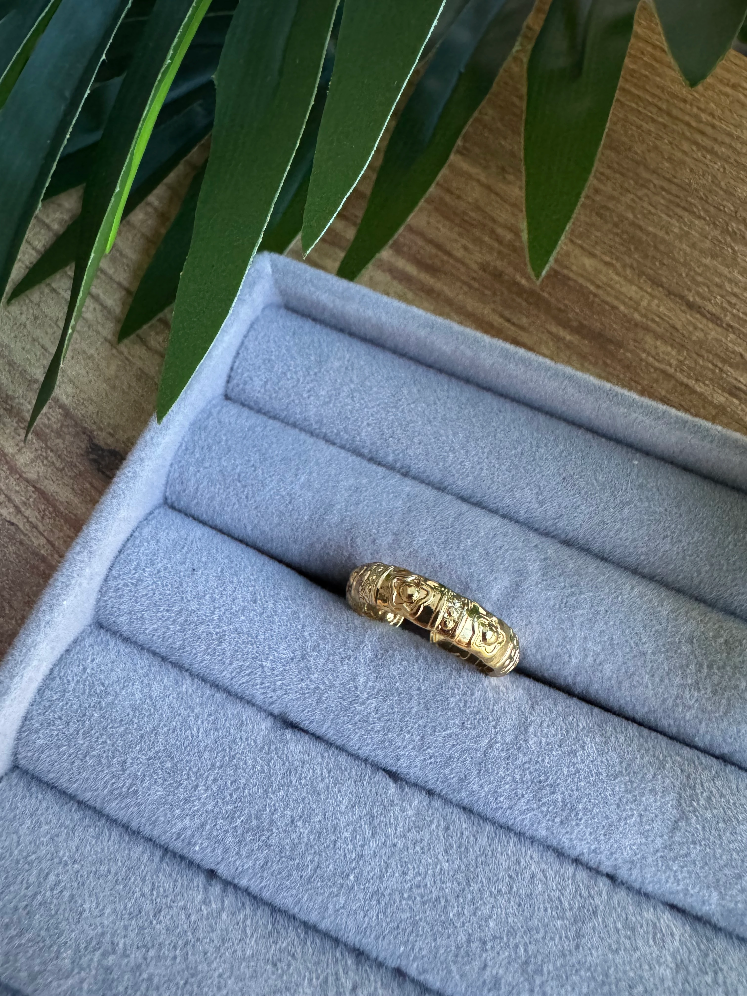 Çelik Vintage Serisi Yüzük