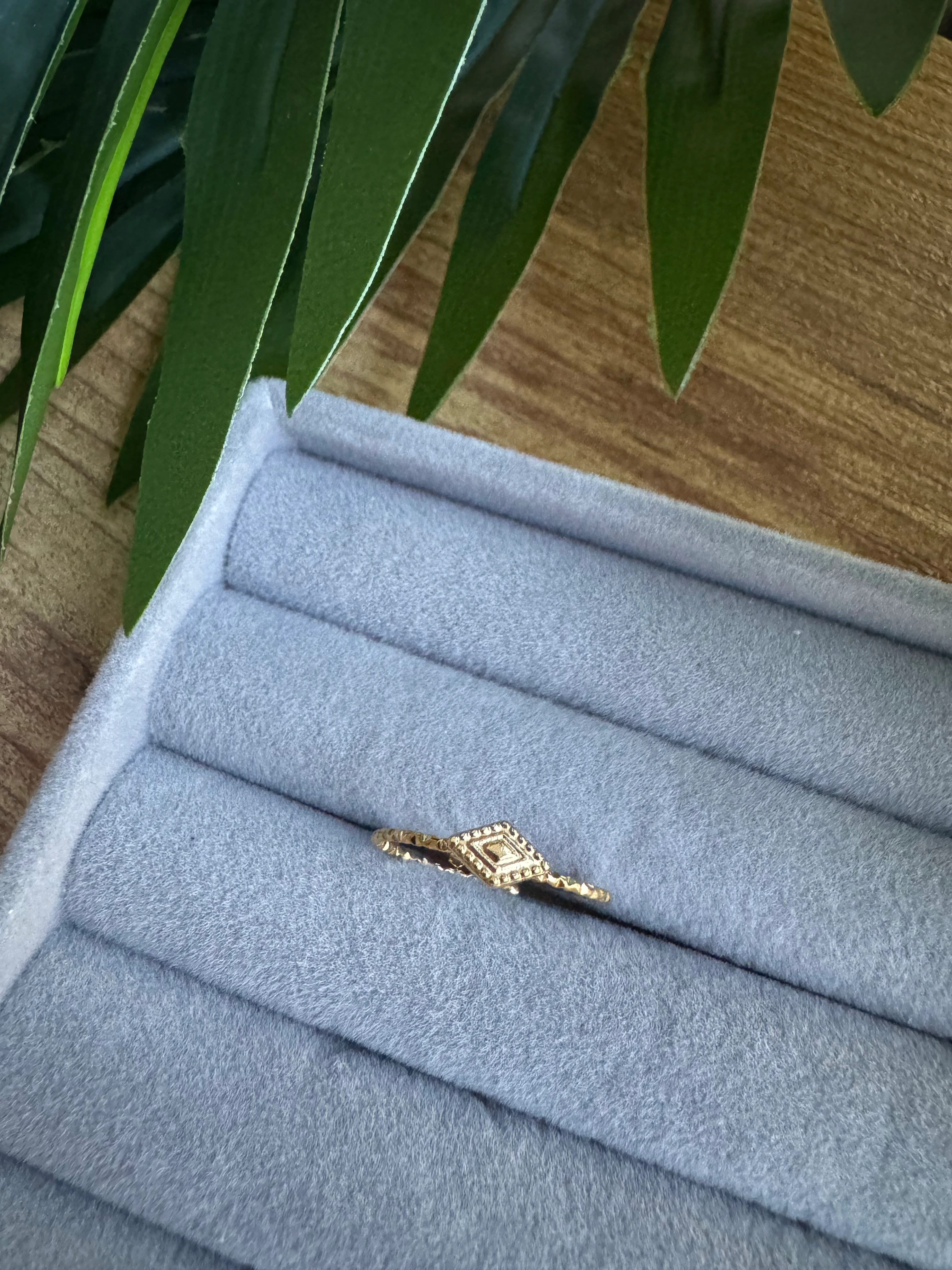 Çelik Vintage Serisi Yüzük