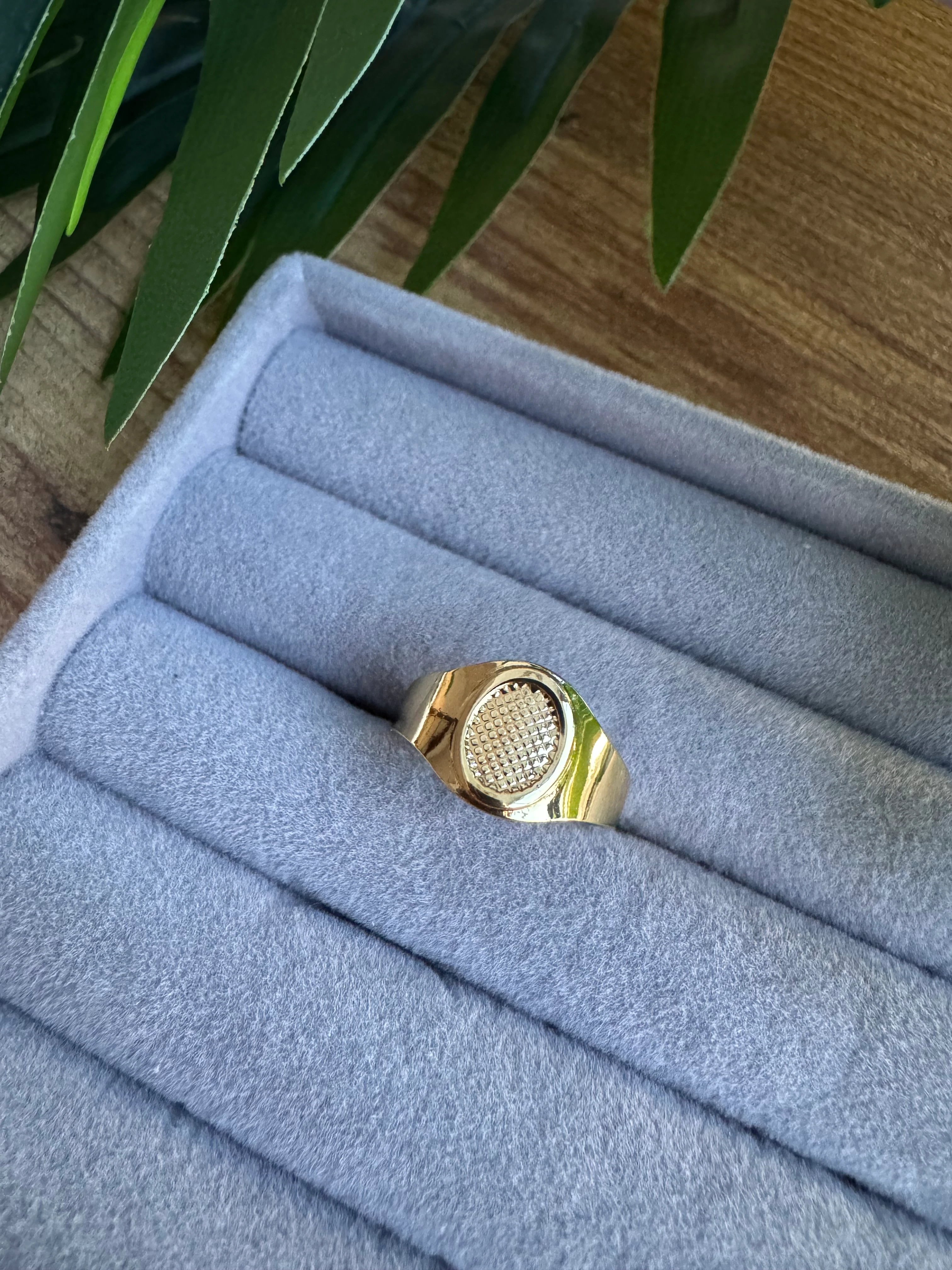 Çelik Vintage Serisi Yüzük