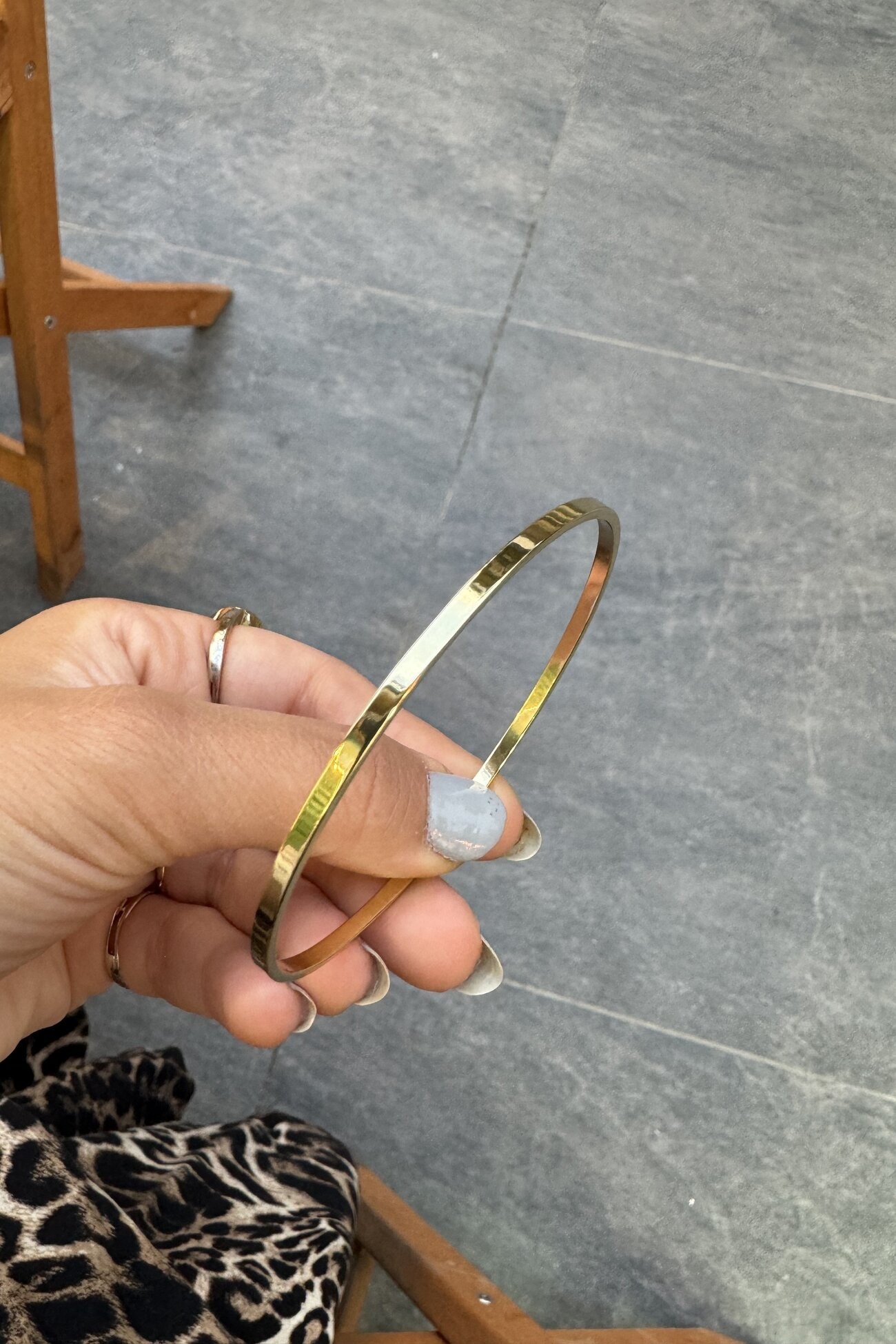 Özel Seri İnce Ajda Bilezik 65 mm