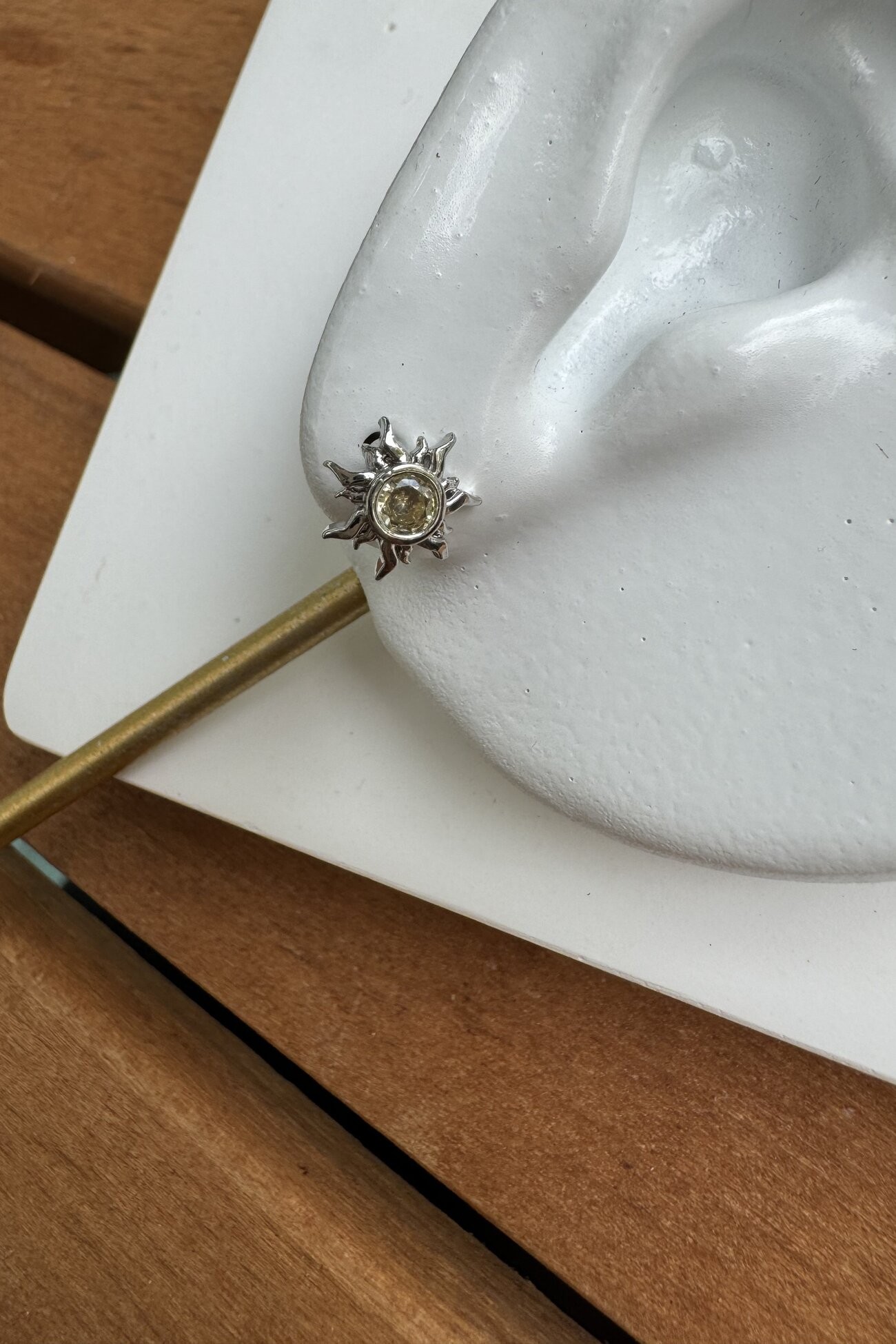 Cerrahi Çelik Piercing Silver