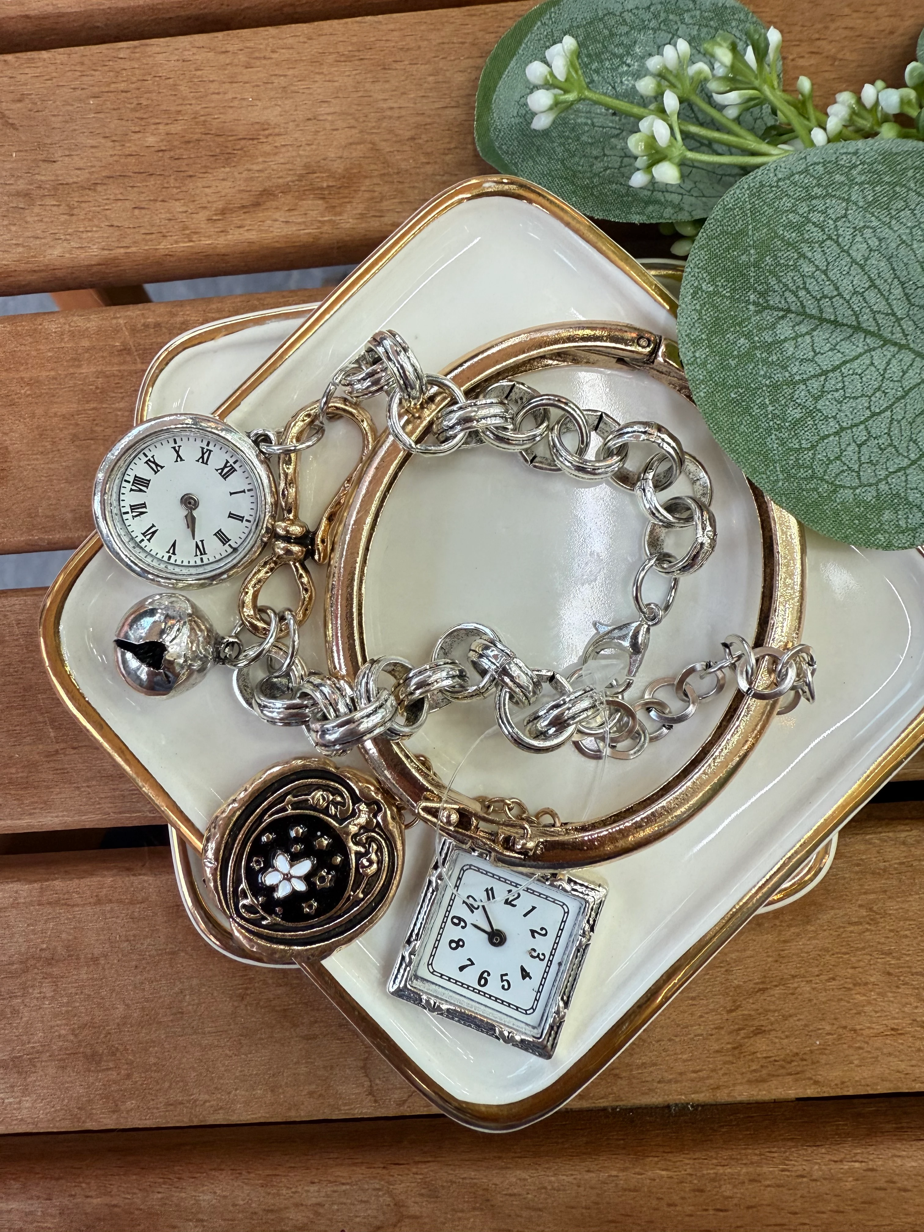 ZR Model İkili Saat Bileklik 