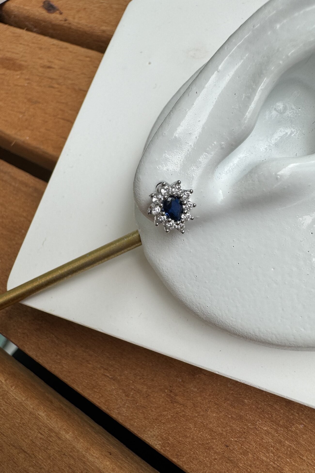 Cerrahi Çelik Piercing Silver