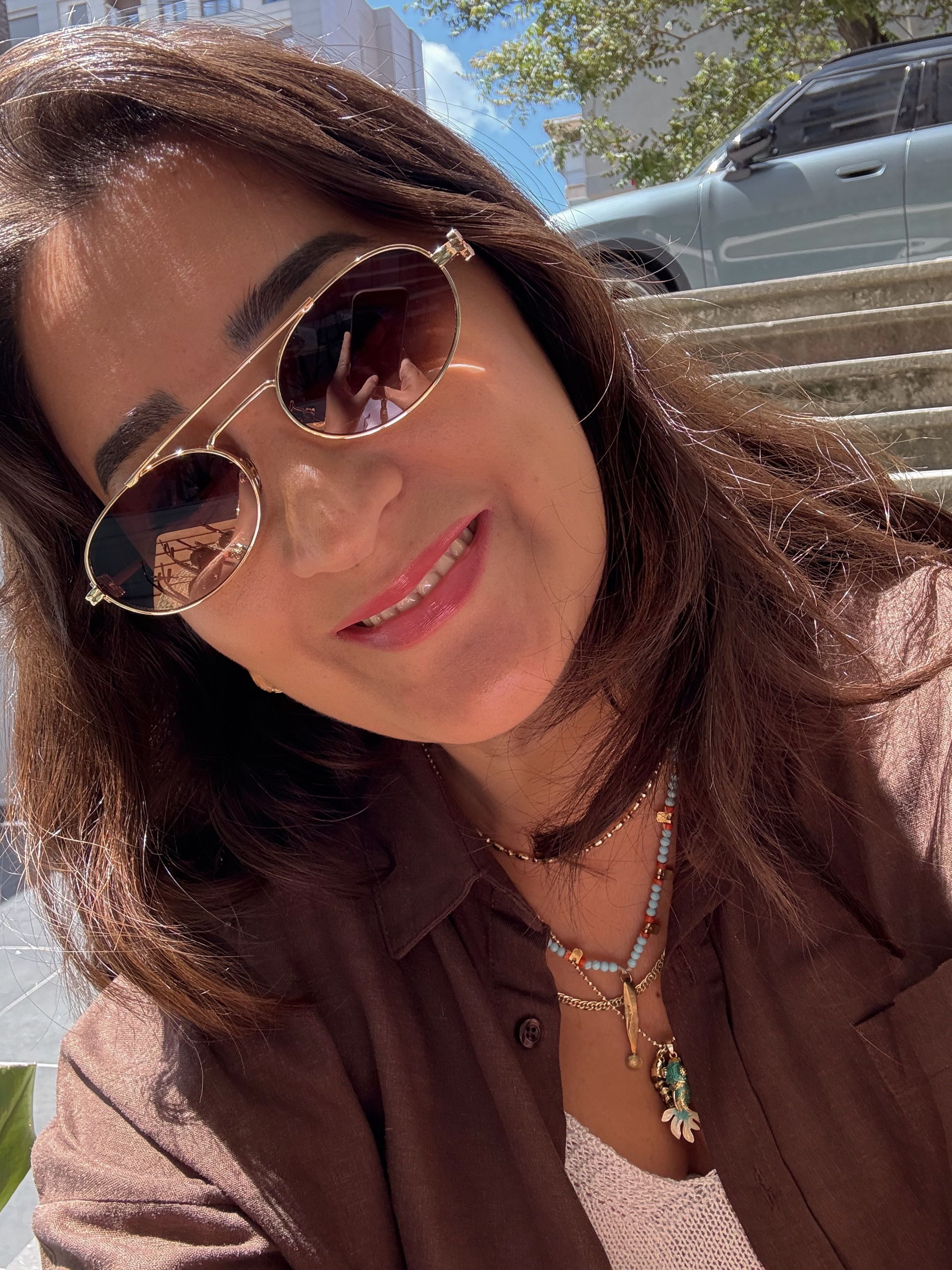 Mina Model Kahve Gözlük