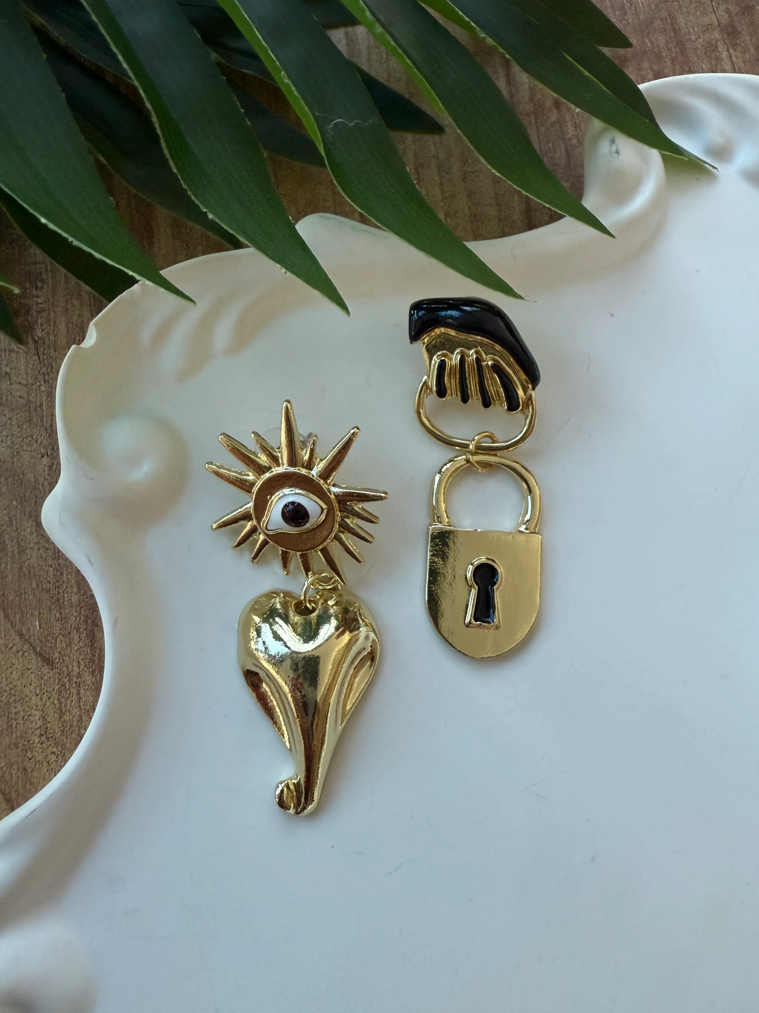 ZR Model Kilit Tasarım Model Küpe