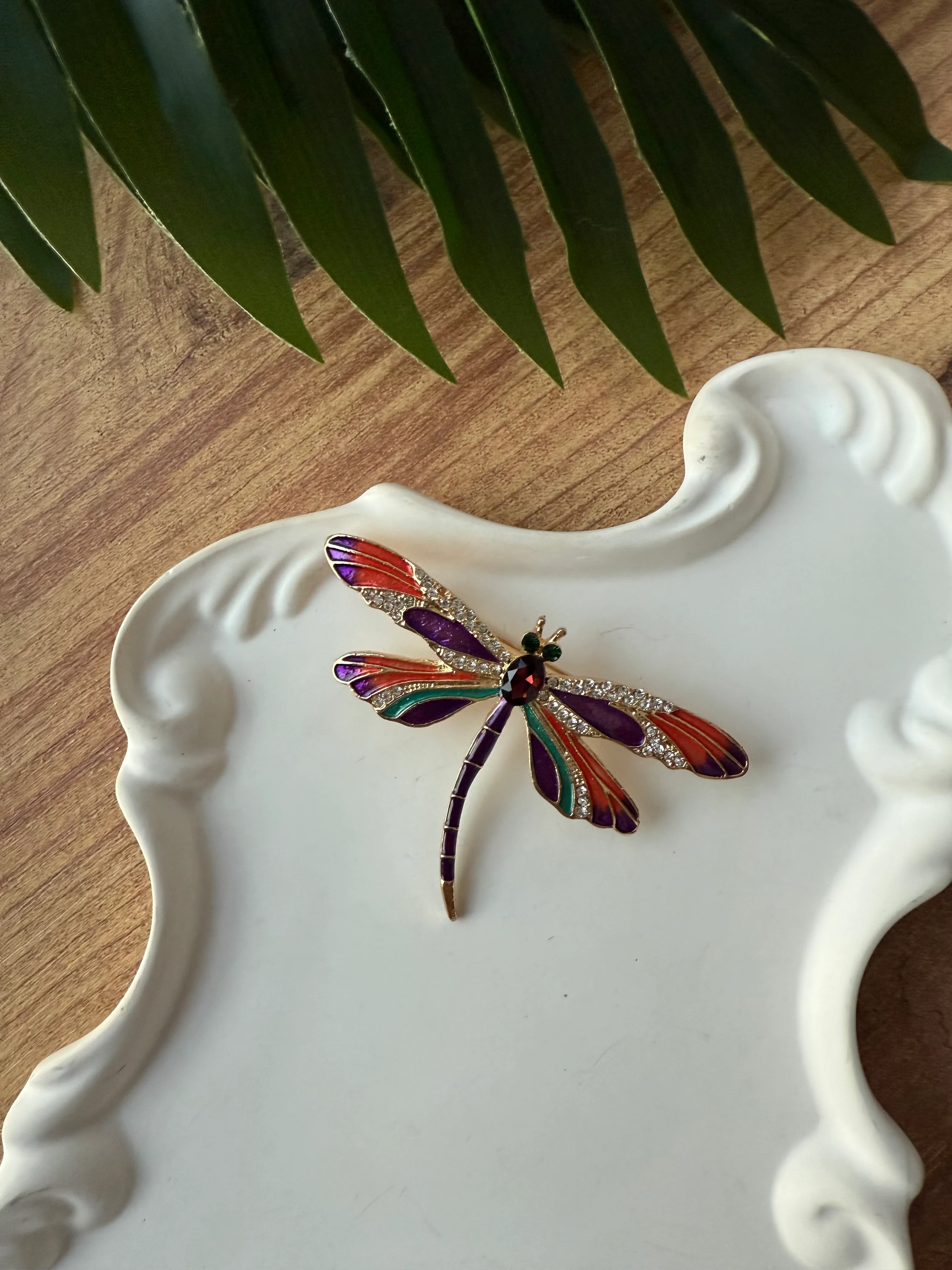 Mineli Yusufçuk Broş