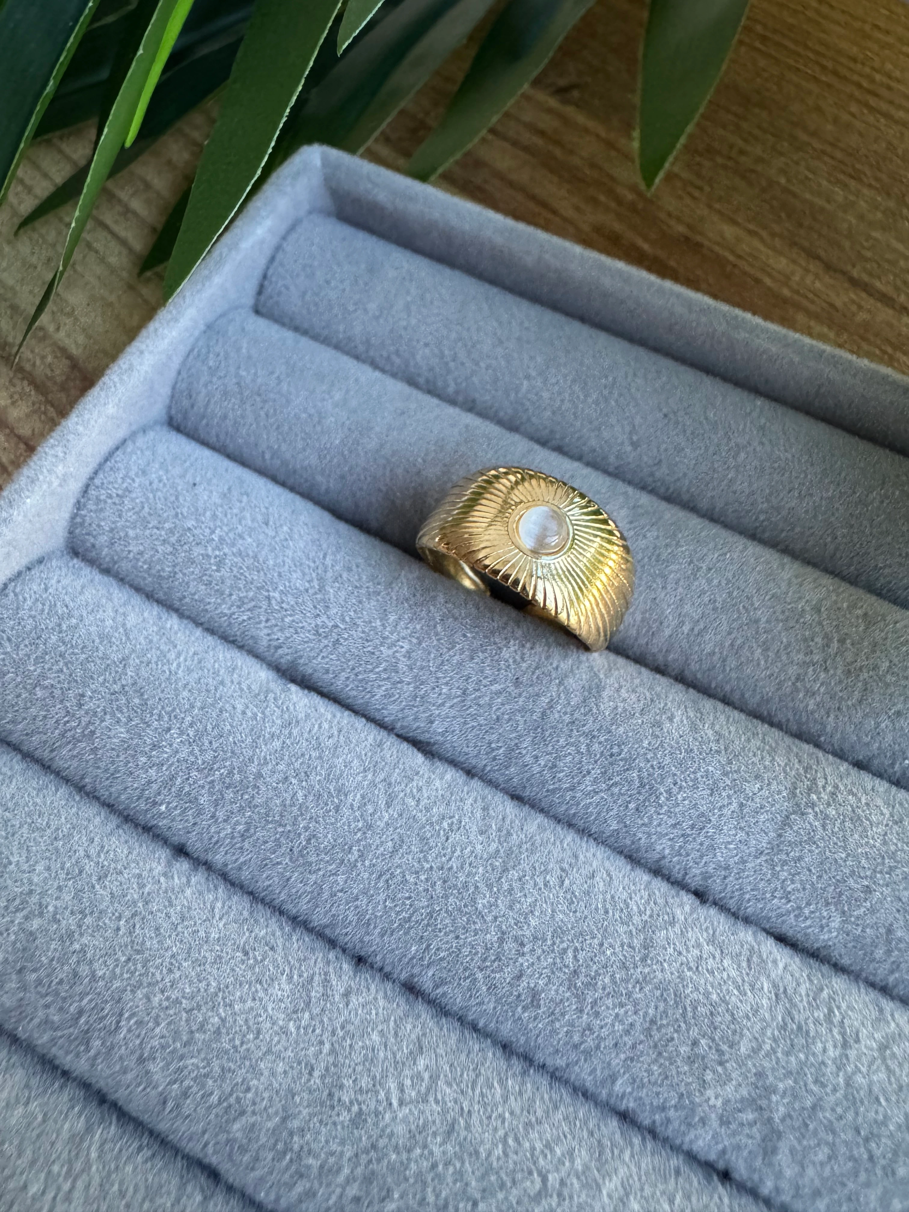 Çelik Vintage Serisi Yüzük