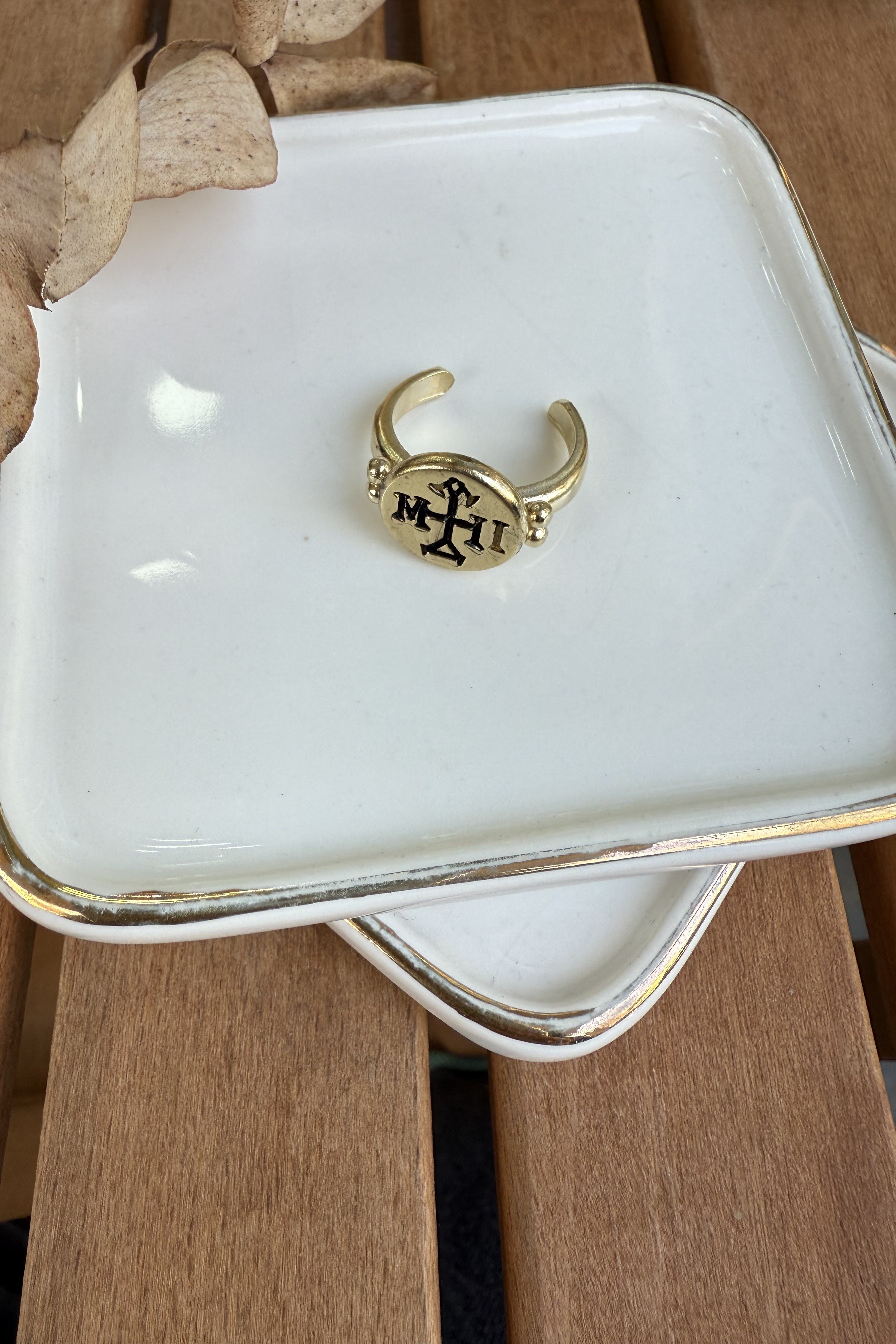 Bronz Antik Yüzük