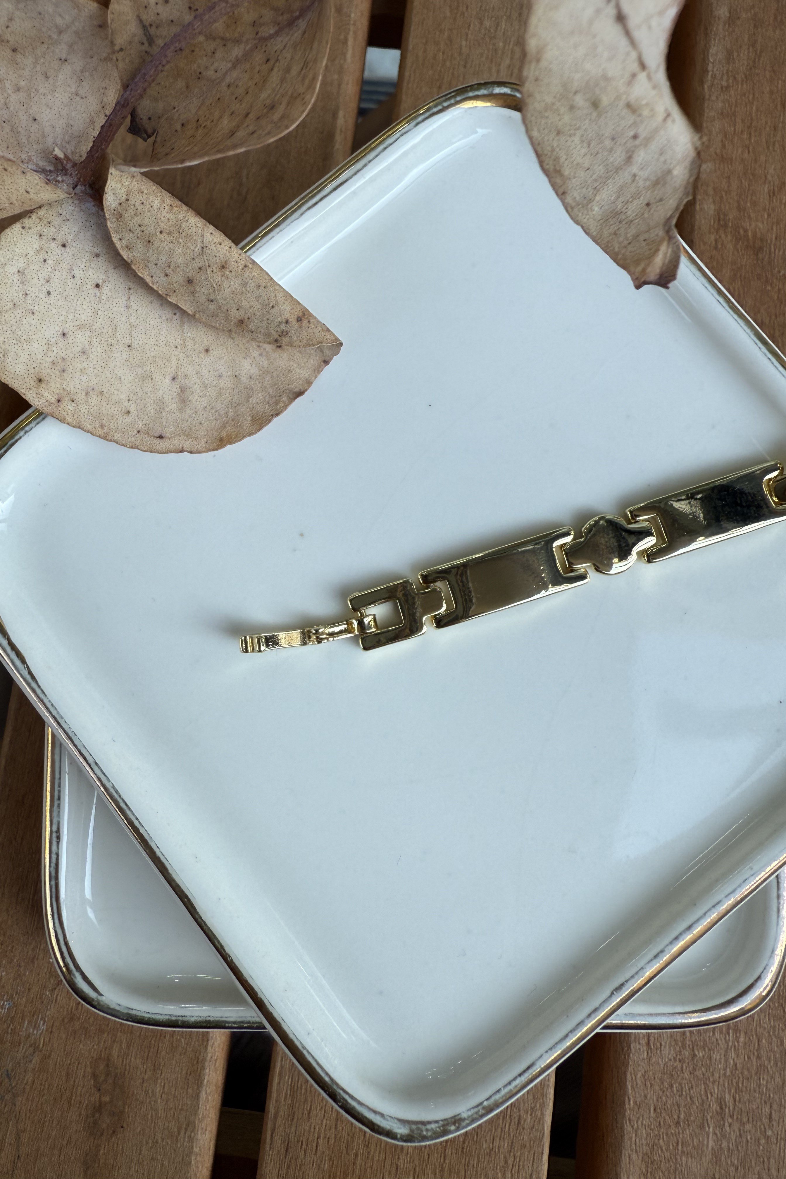 Özel Seri Plaka Geçişli Bileklik 19cm