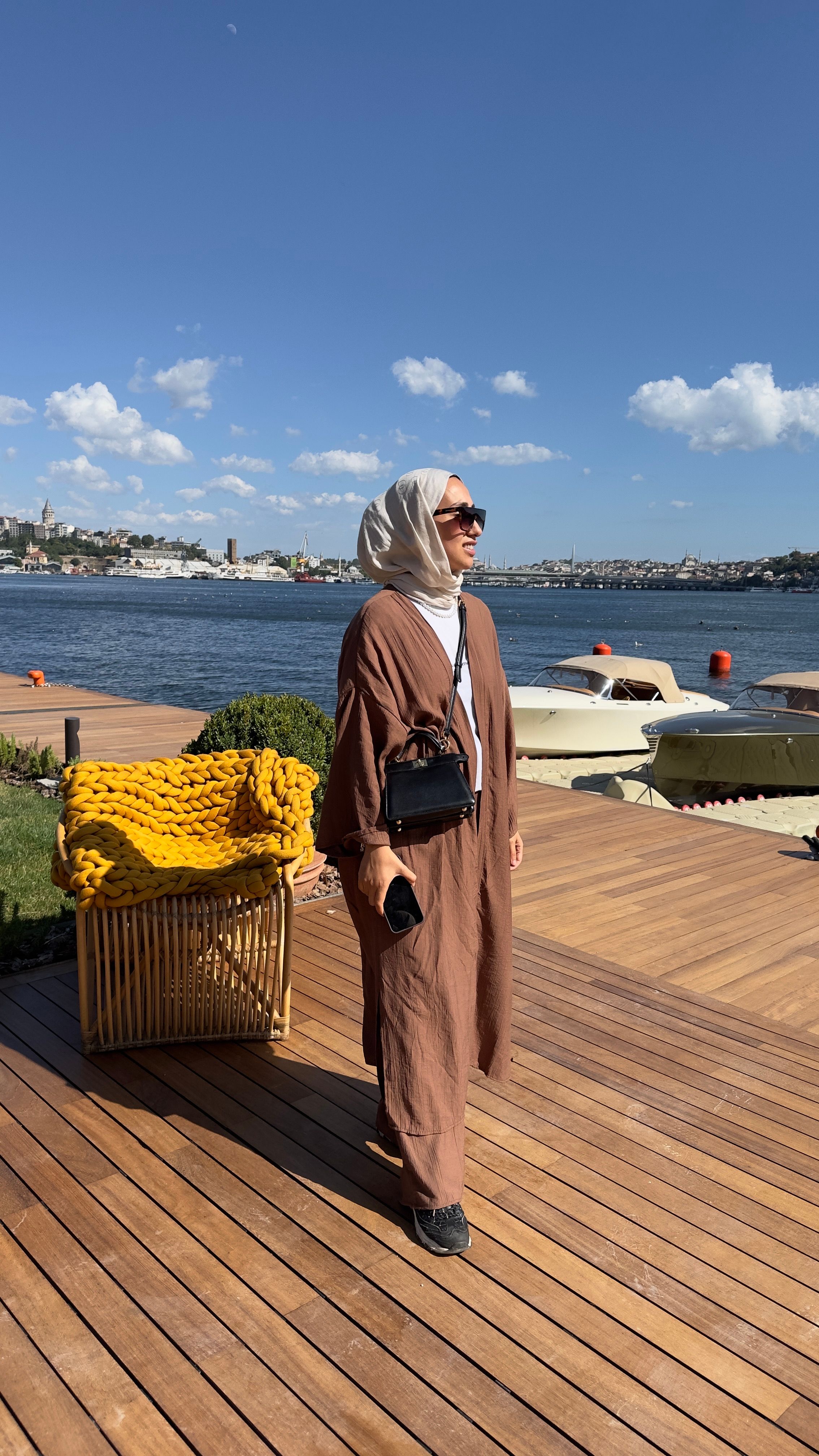 Kimono takım / kahve 