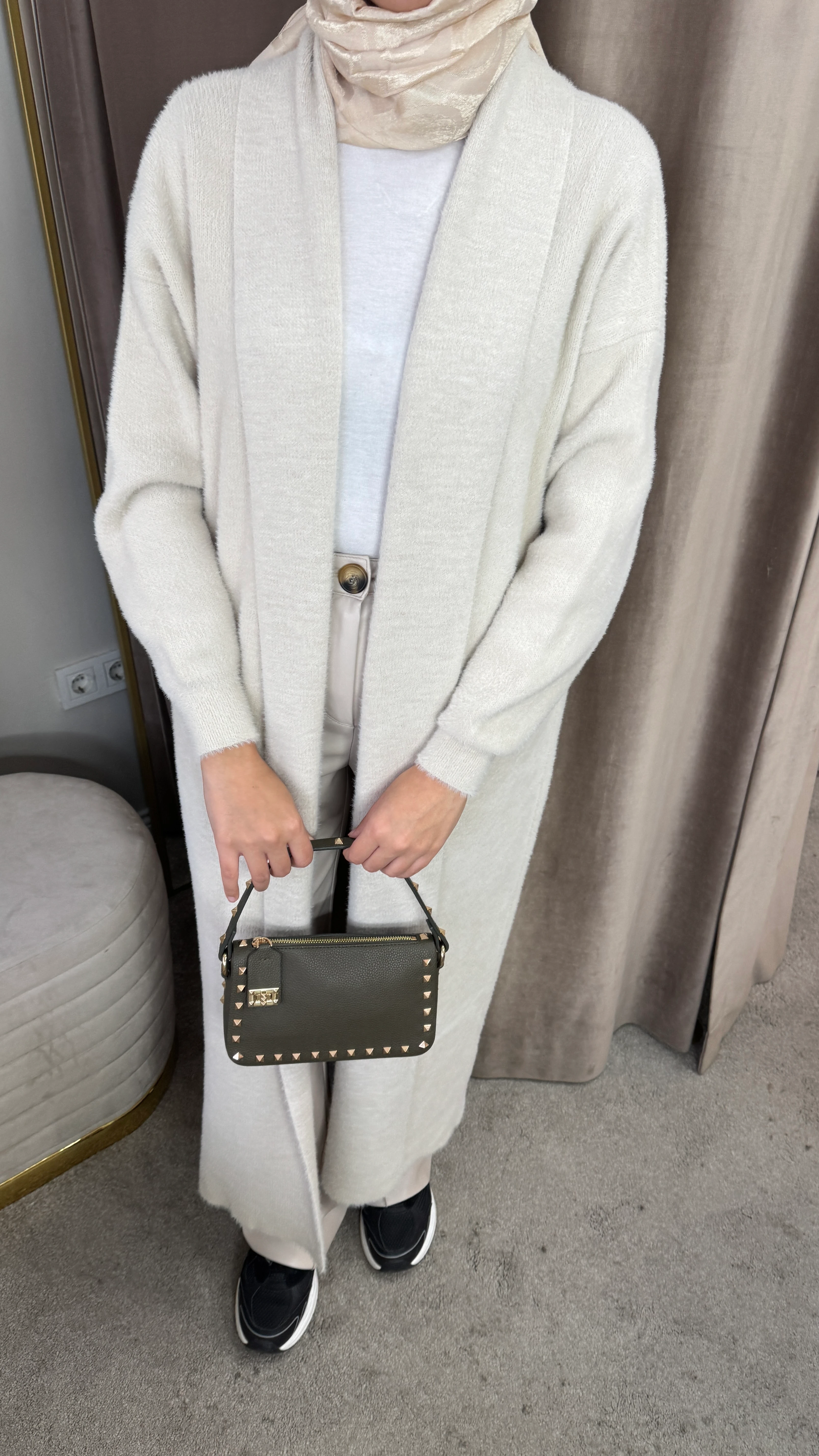 Angora hırka •taş